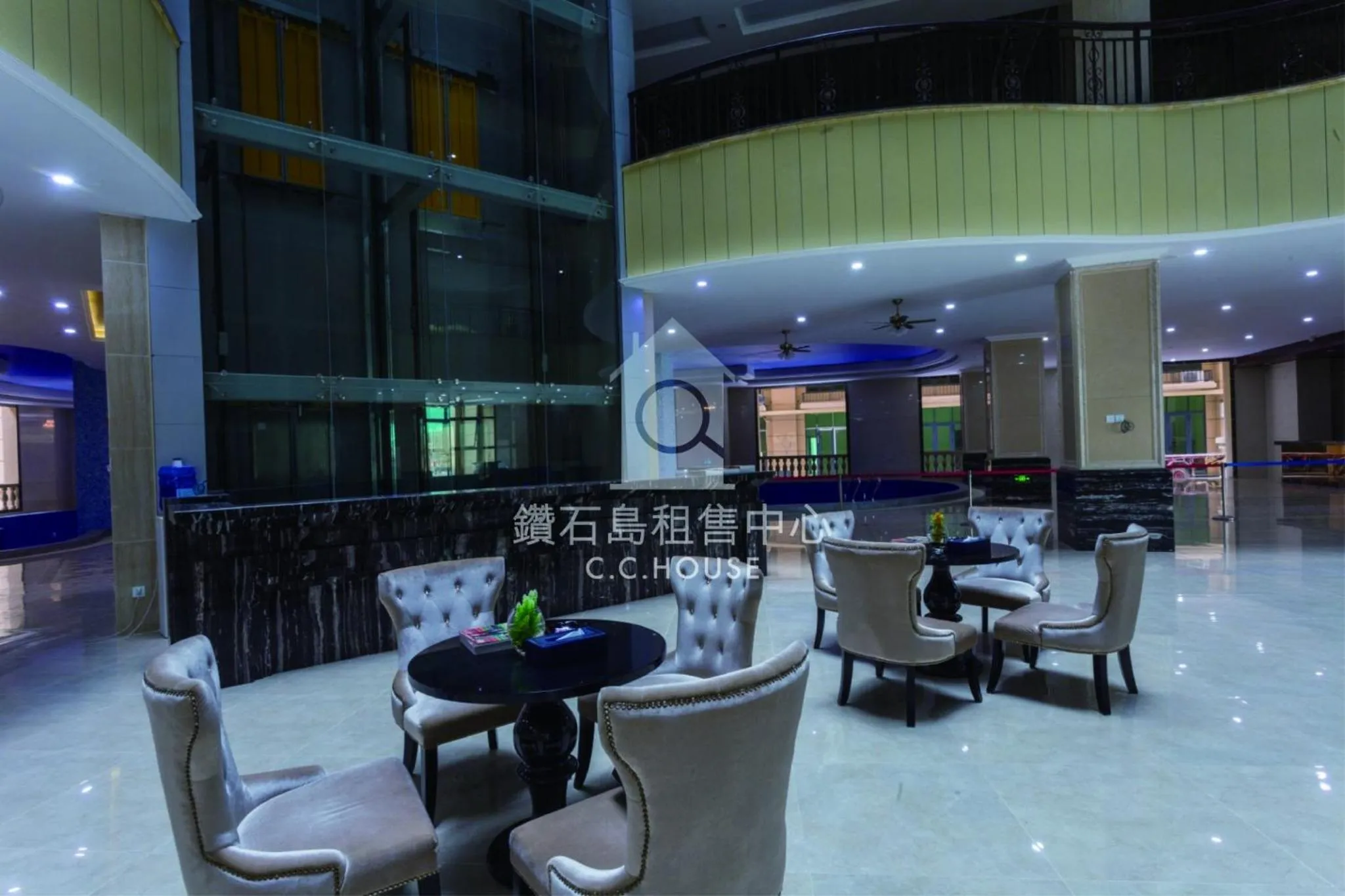 Lobby or reception in 钻石名邸 Diamond One Hotel and Serviced Apartment
