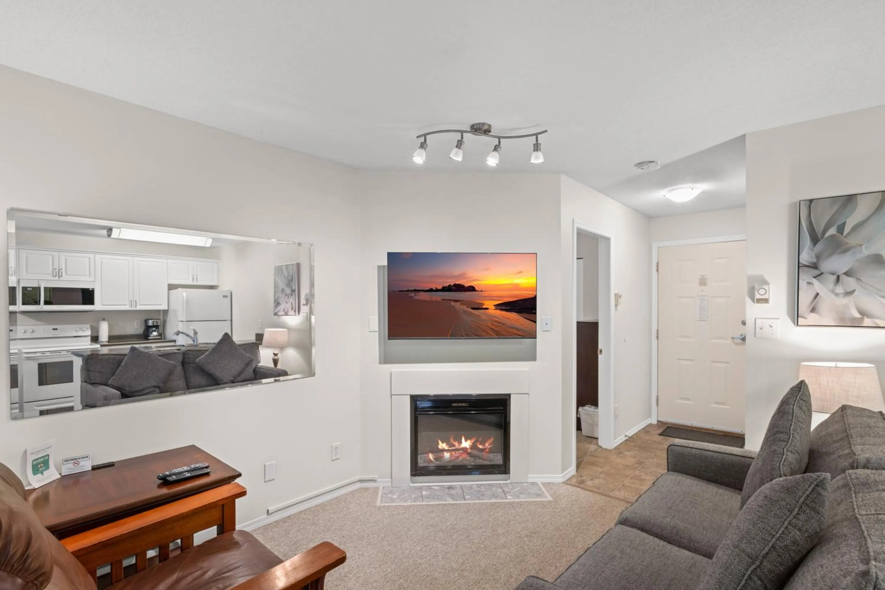 Living room in Ocean Trails Resort