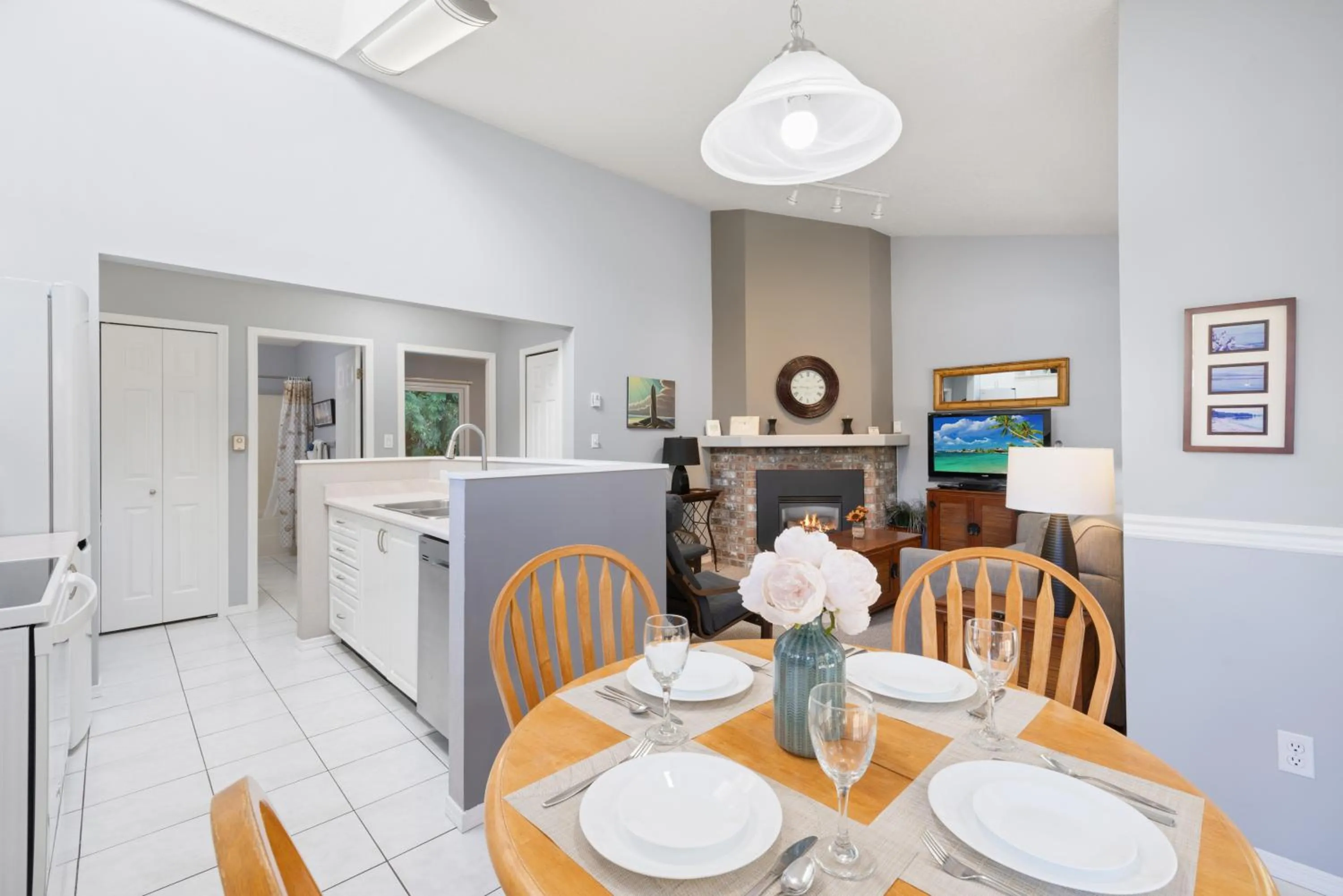 Dining area in Ocean Trails Resort