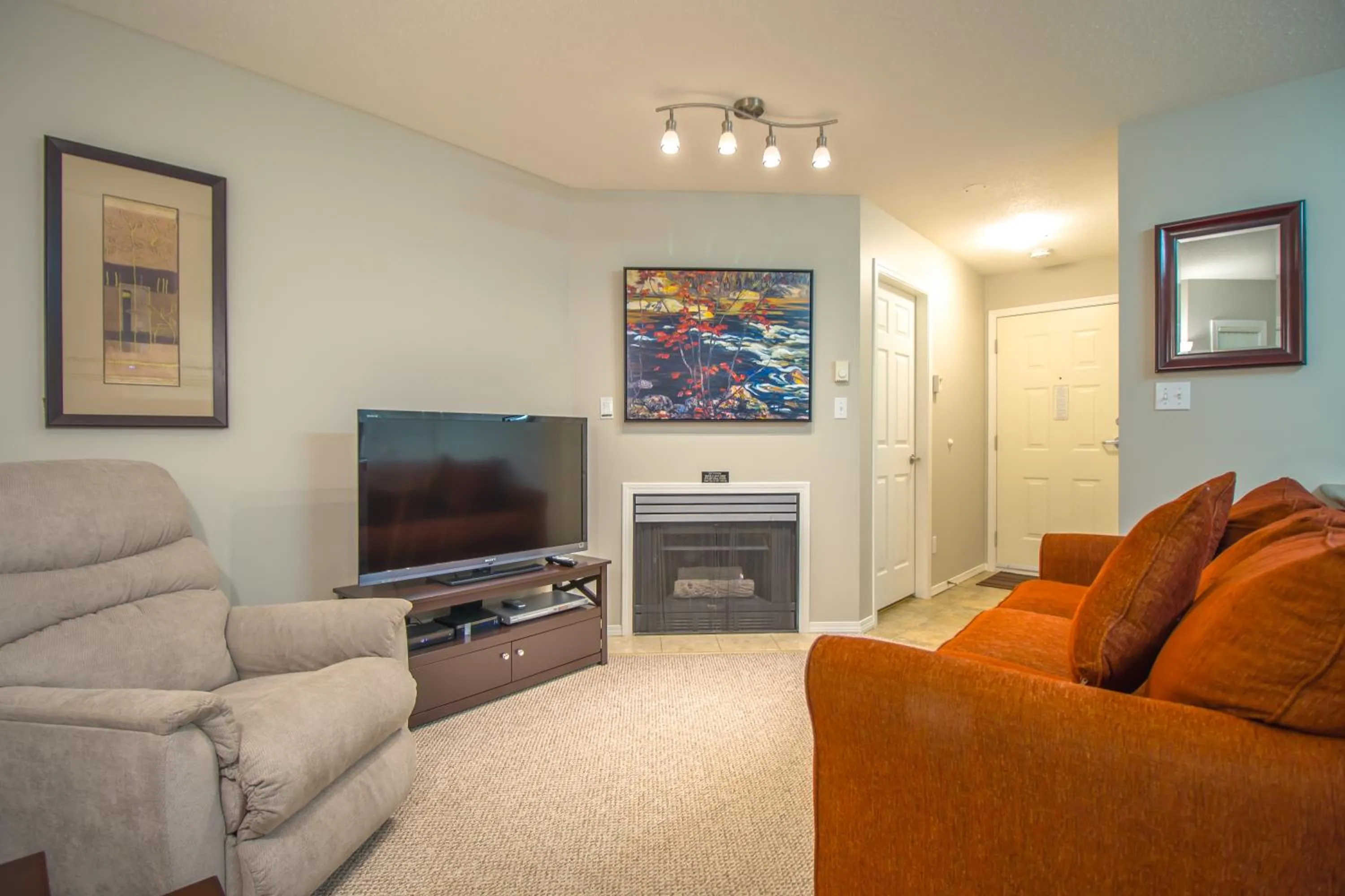 Living room in Ocean Trails Resort