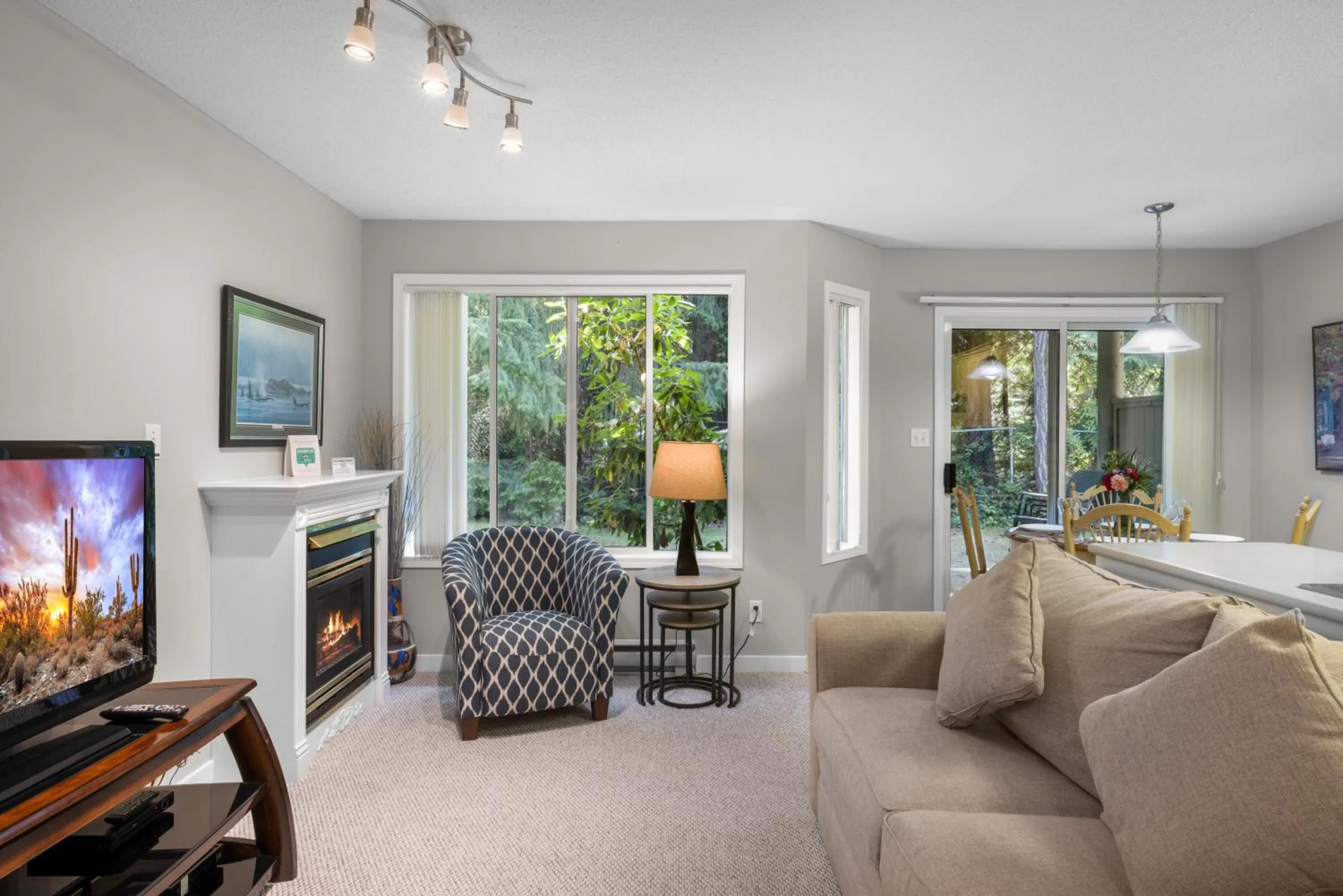 Living room in Ocean Trails Resort