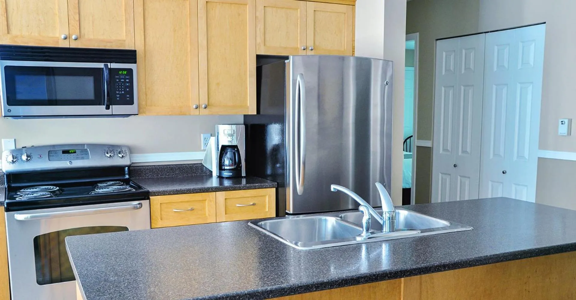 kitchen in Ocean Trails Resort