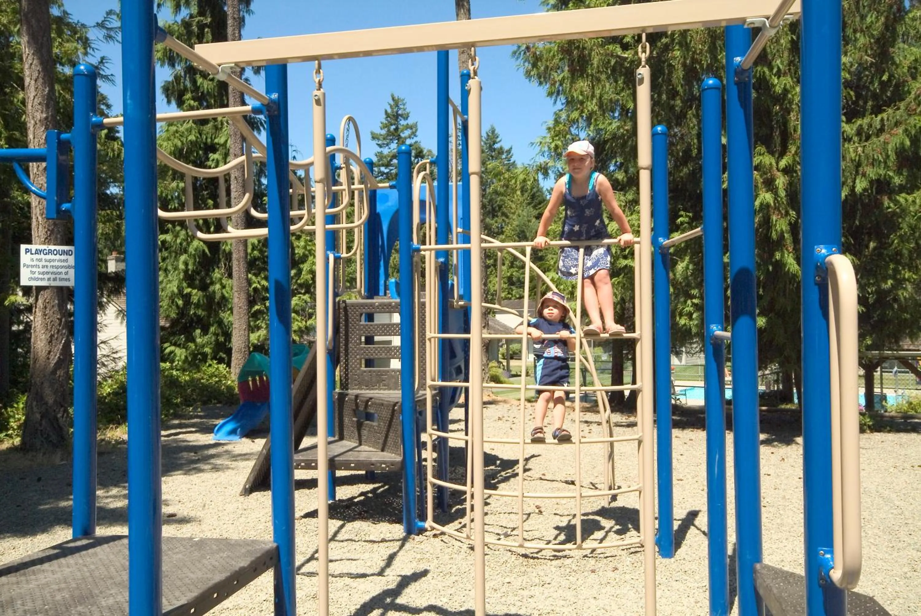Children play ground in Ocean Trails Resort