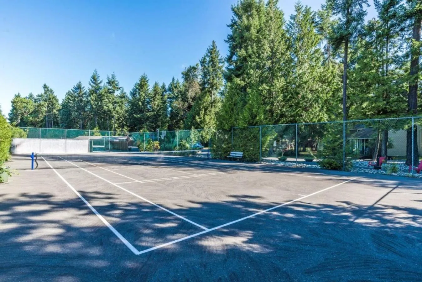 Tennis court in Ocean Trails Resort