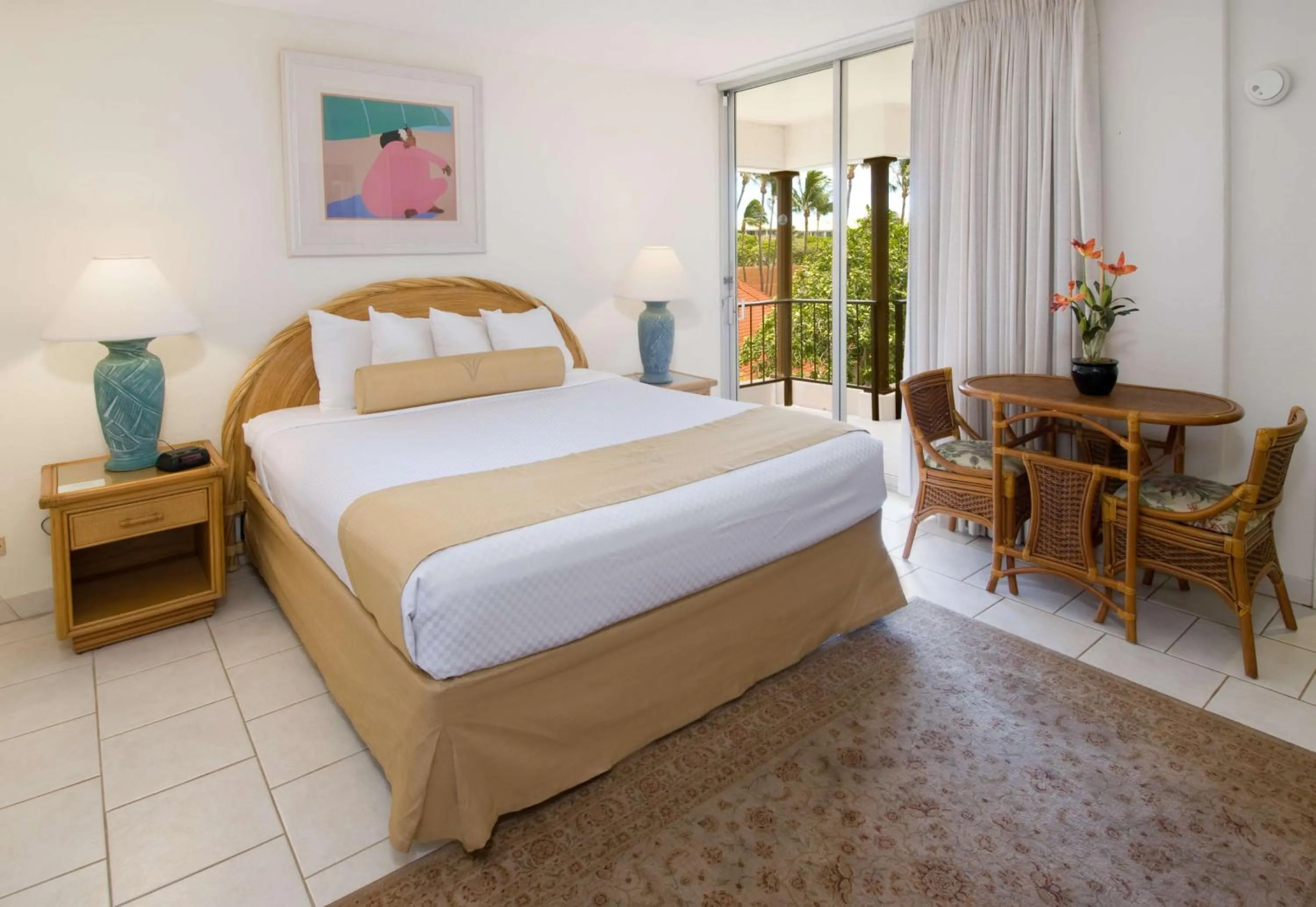 Bed in Aston Maui Kaanapali Villas