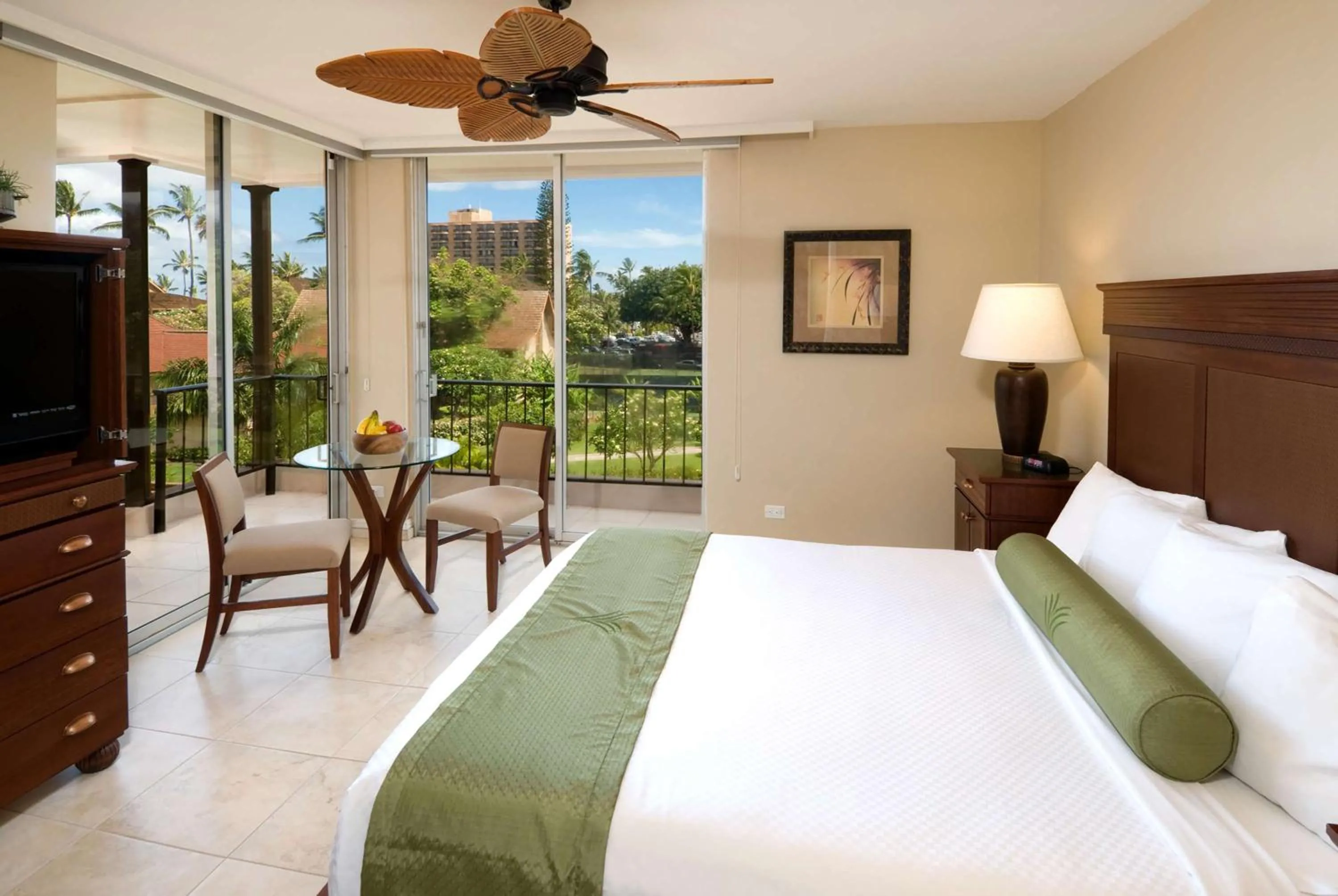 Bed in Aston Maui Kaanapali Villas