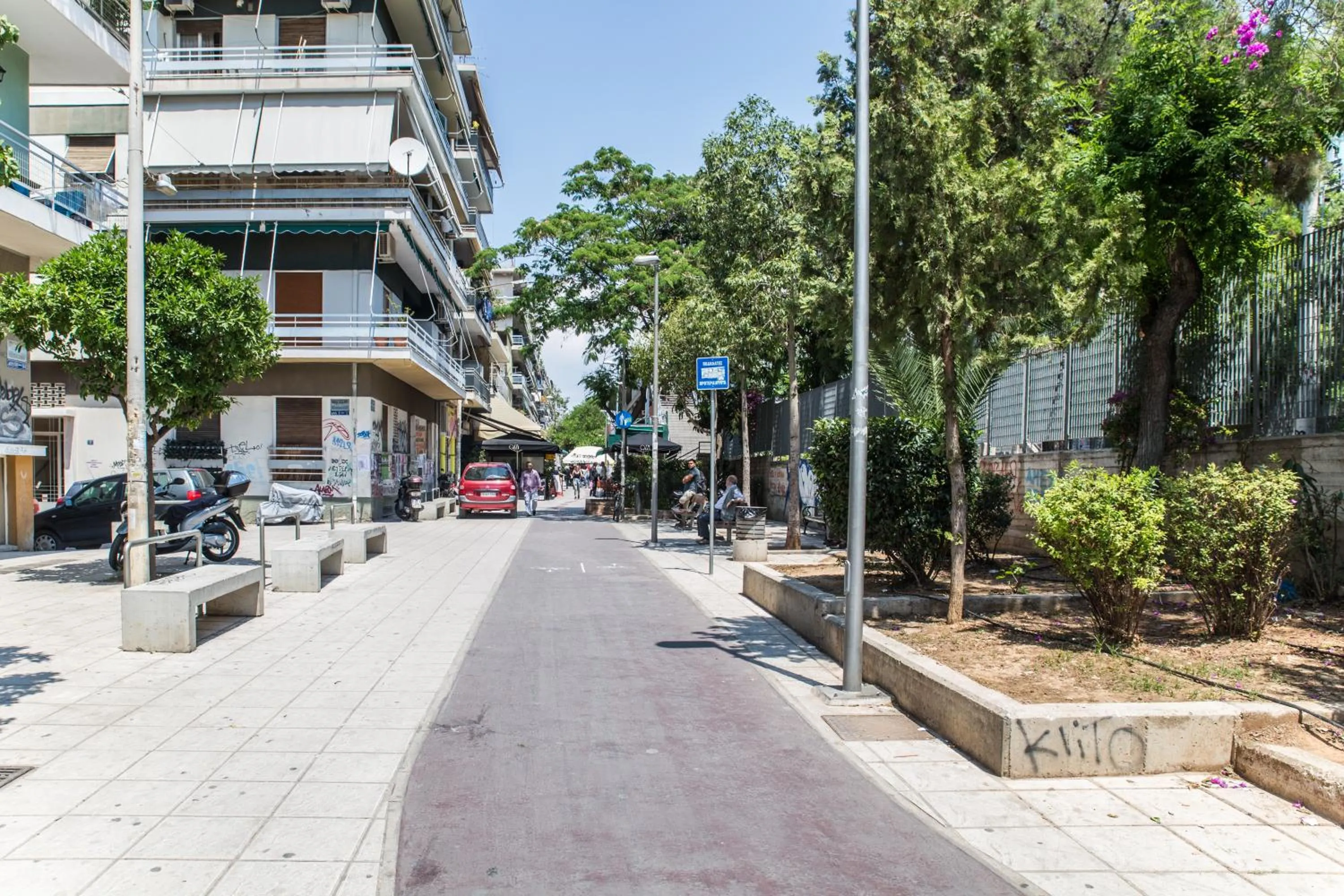 Facade/entrance in Athens Life