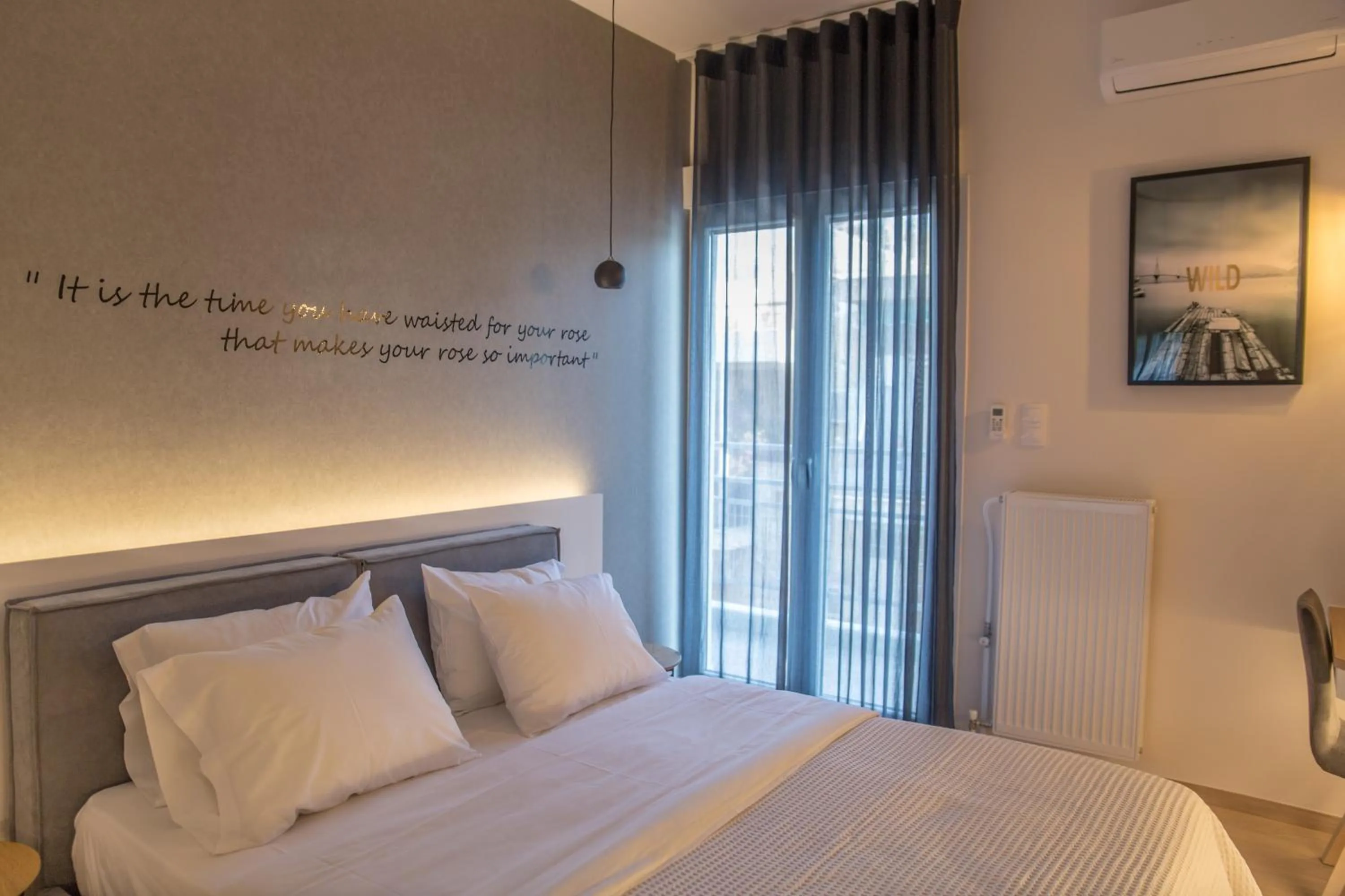 Bedroom, Bed in Athens Life