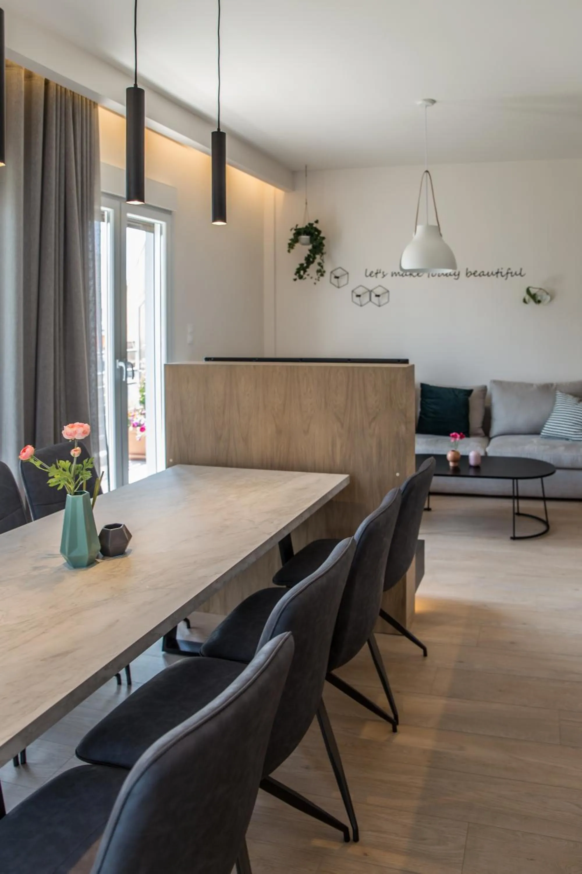 Dining area in Athens Life