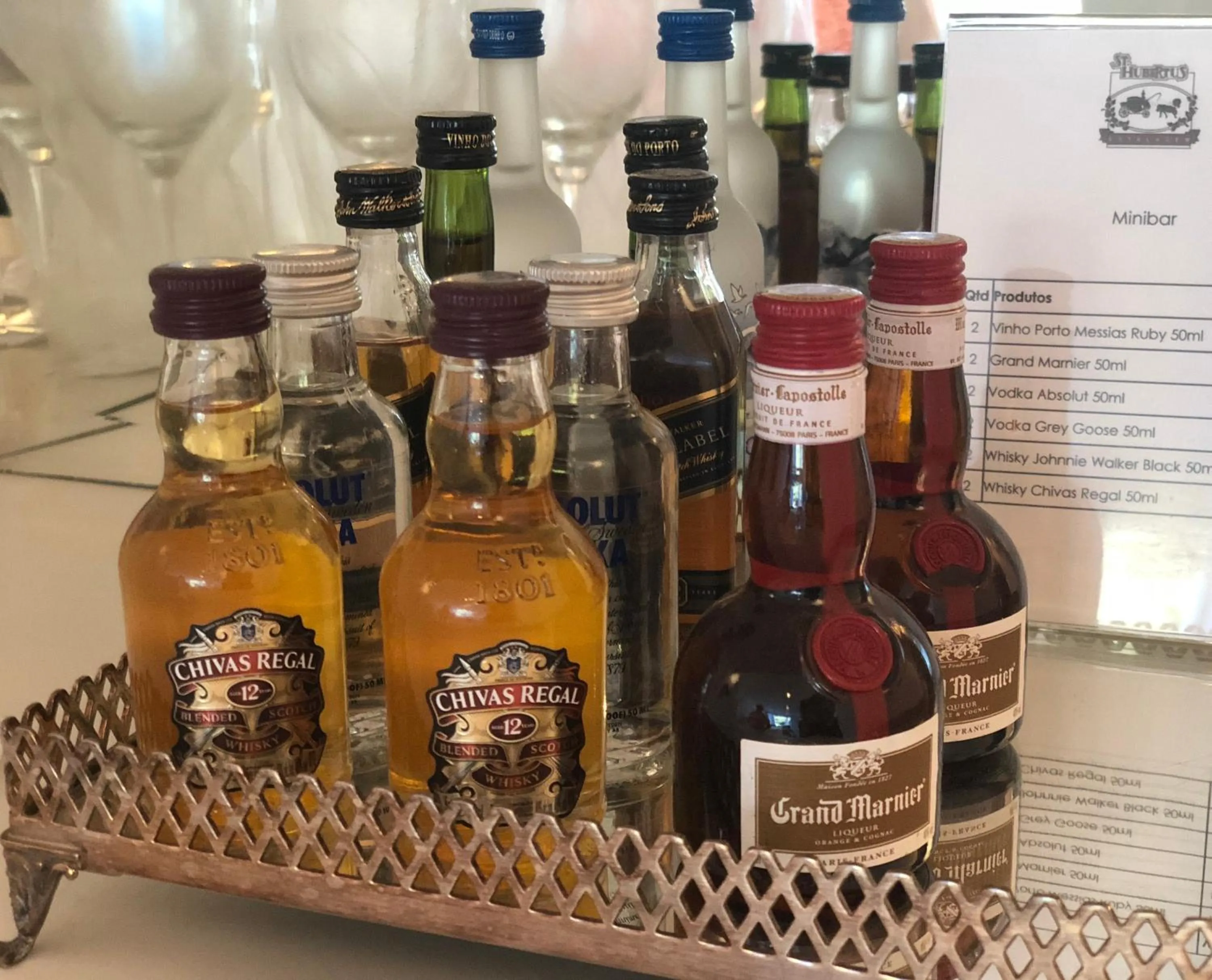 Alcoholic drinks in Hotel Estalagem St. Hubertus