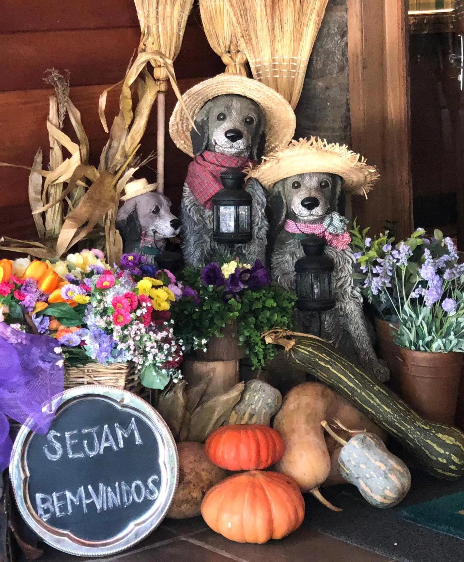 Decorative detail in Hotel Estalagem St. Hubertus