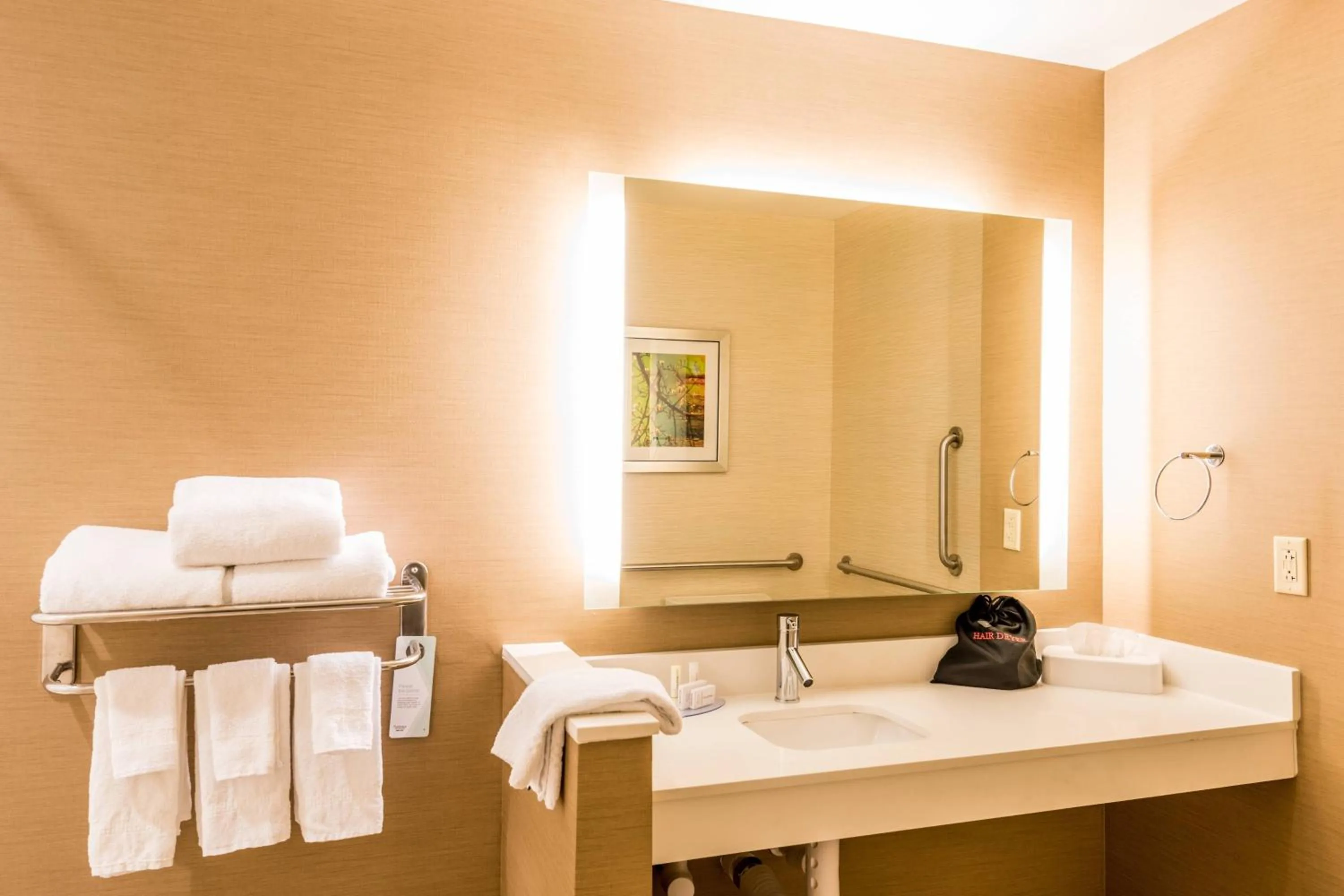 Bathroom in Fairfield Inn & Suites by Marriott Atlanta Fairburn