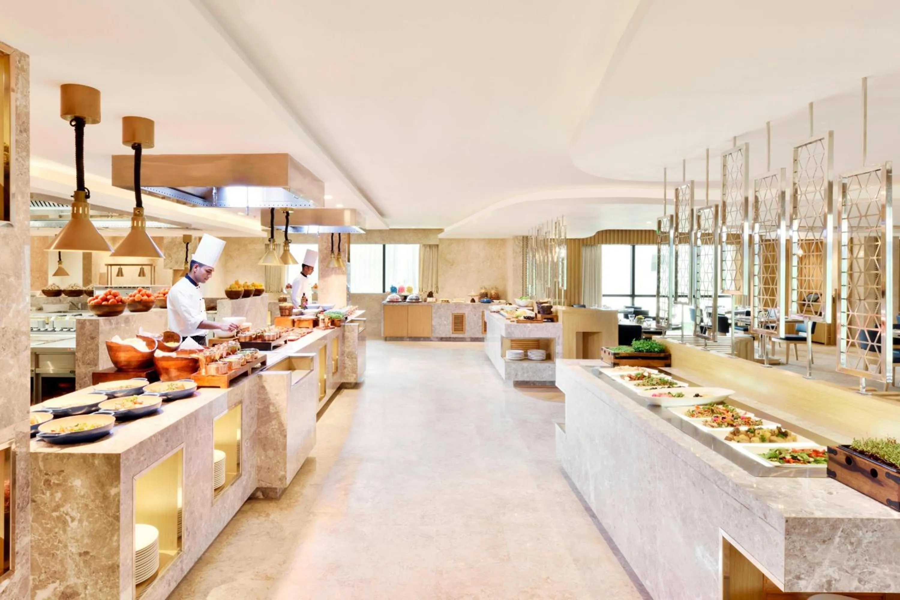 Restaurant/places to eat in Courtyard by Marriott Bengaluru Hebbal