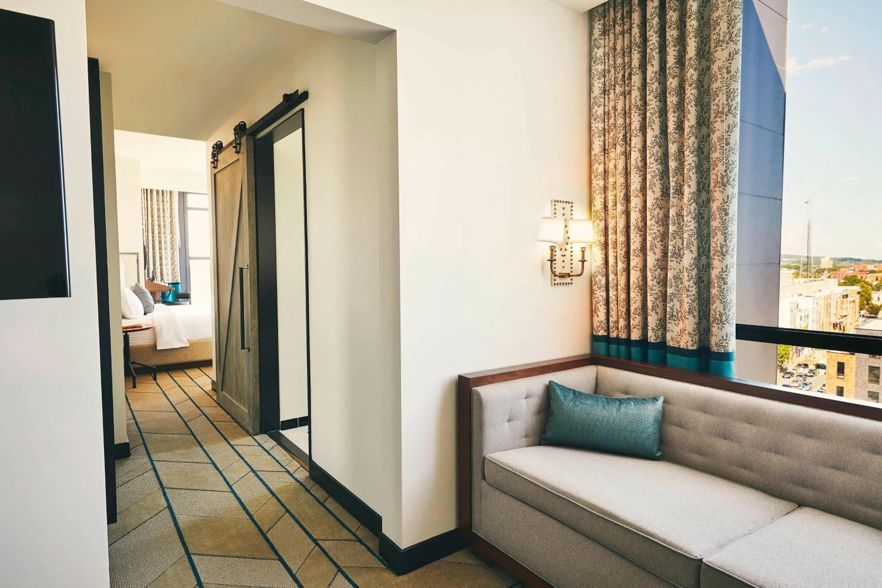 Photo of the whole room, Bed in The Draftsman, Autograph Collection