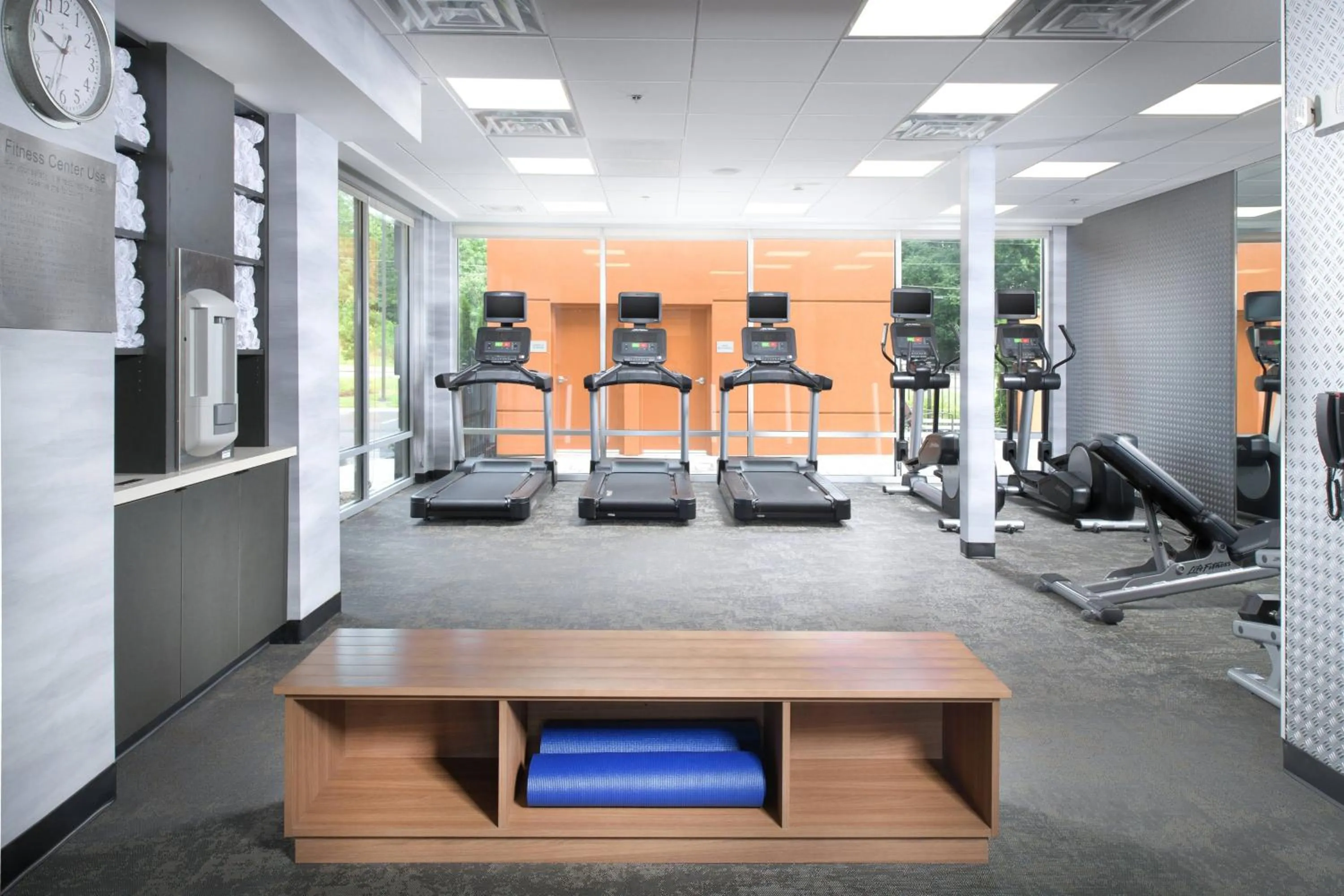 Fitness centre/facilities in Fairfield Inn & Suites by Marriott Athens