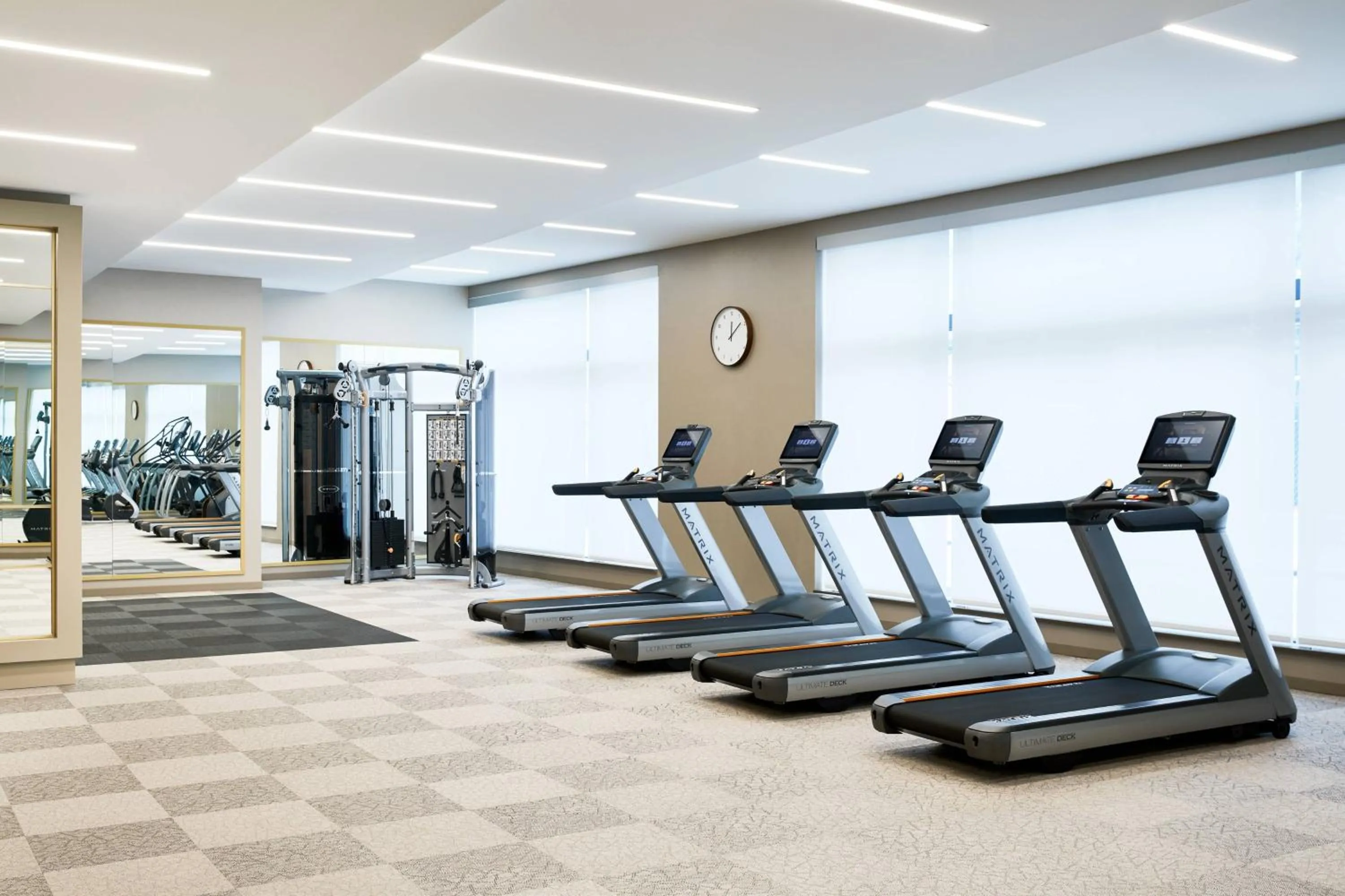 Fitness centre/facilities in AC Hotel Portland Downtown-Waterfront, ME