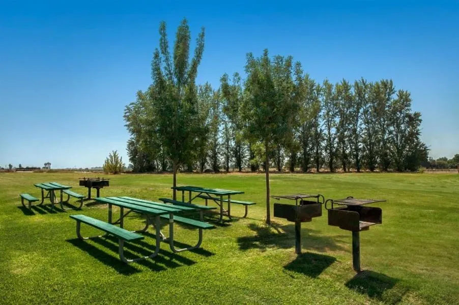 Patio in Travelodge by Wyndham Lemoore Near Naval Air Station