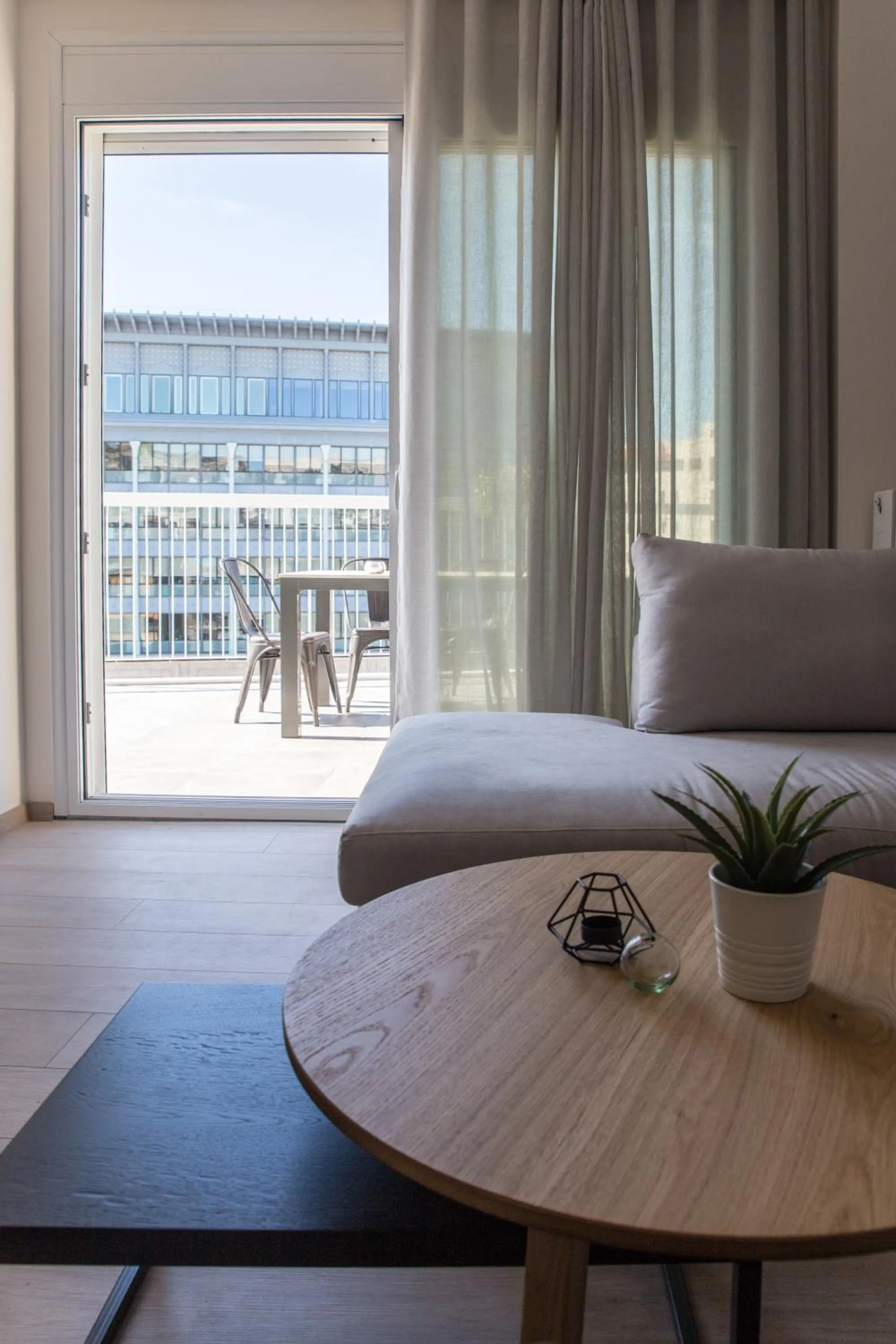 Balcony/Terrace, Bed in Athens Luxury