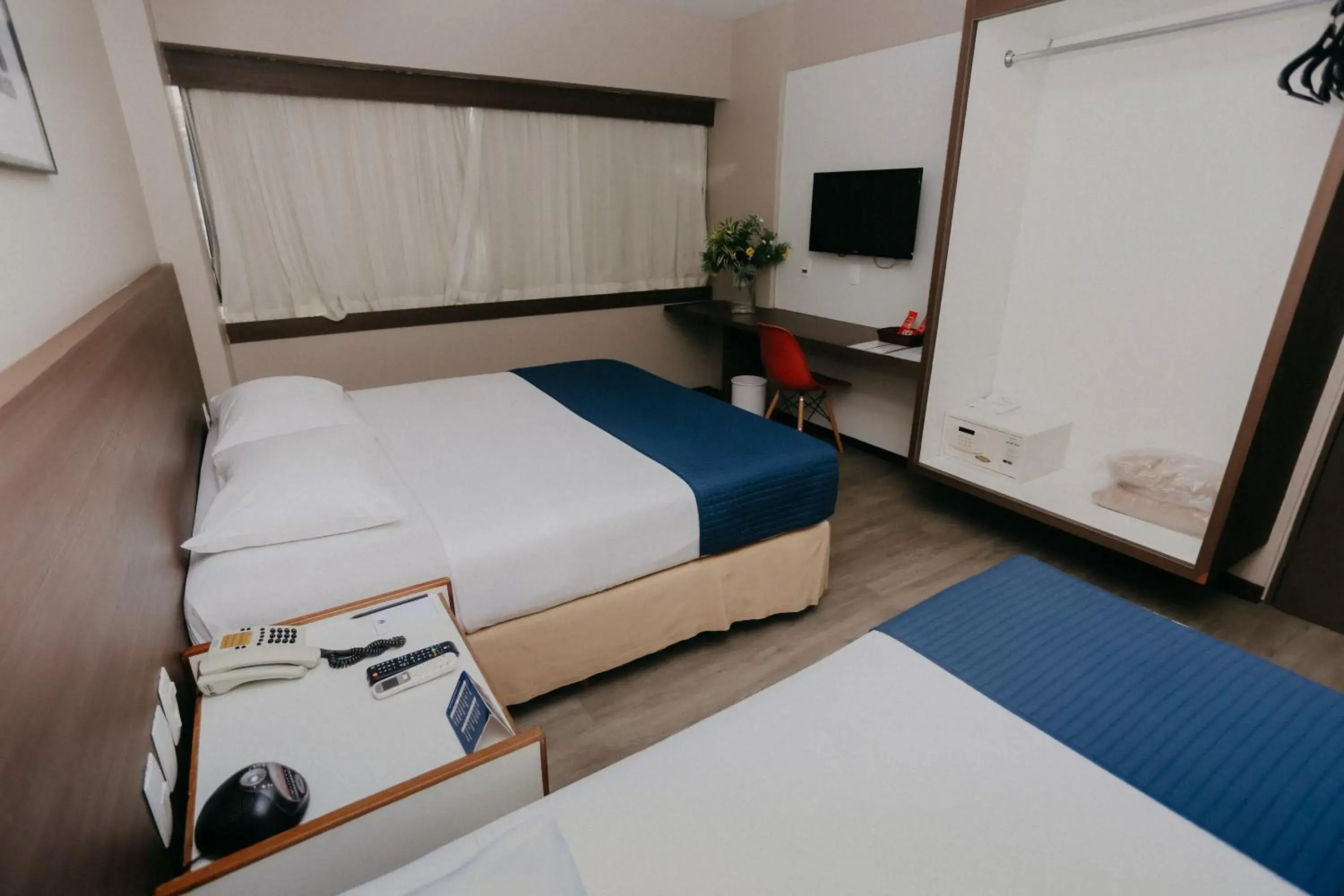 TV and multimedia, Bed in Pajuçara Praia Hotel TV and multimedia, Bed in Pajuçara Praia Hotel