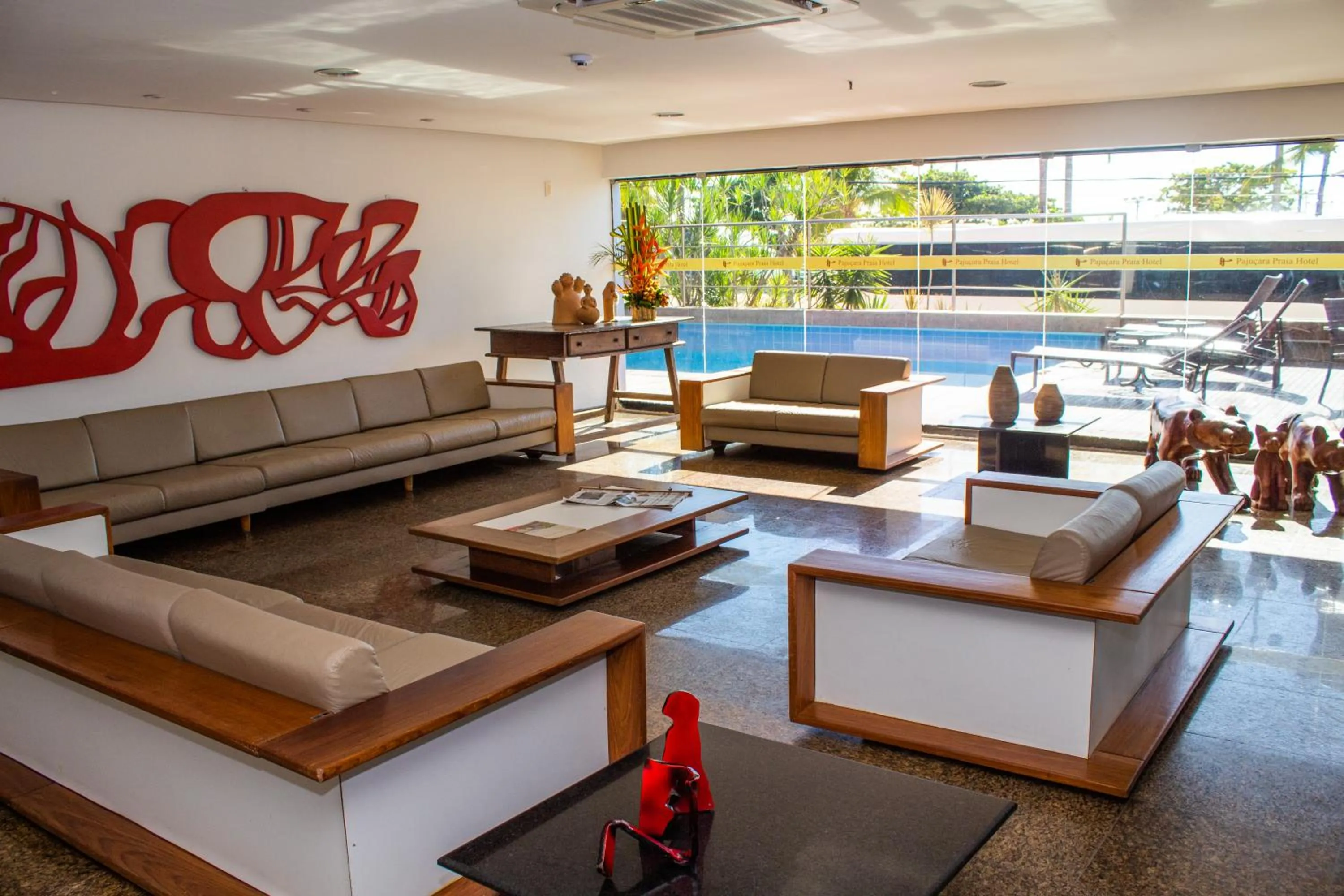 Lobby or reception in Pajuçara Praia Hotel