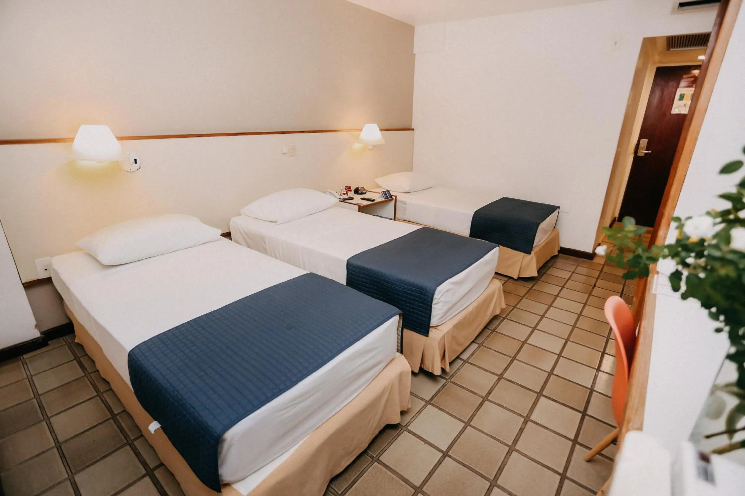 Bedroom, Bed in Pajuçara Praia Hotel