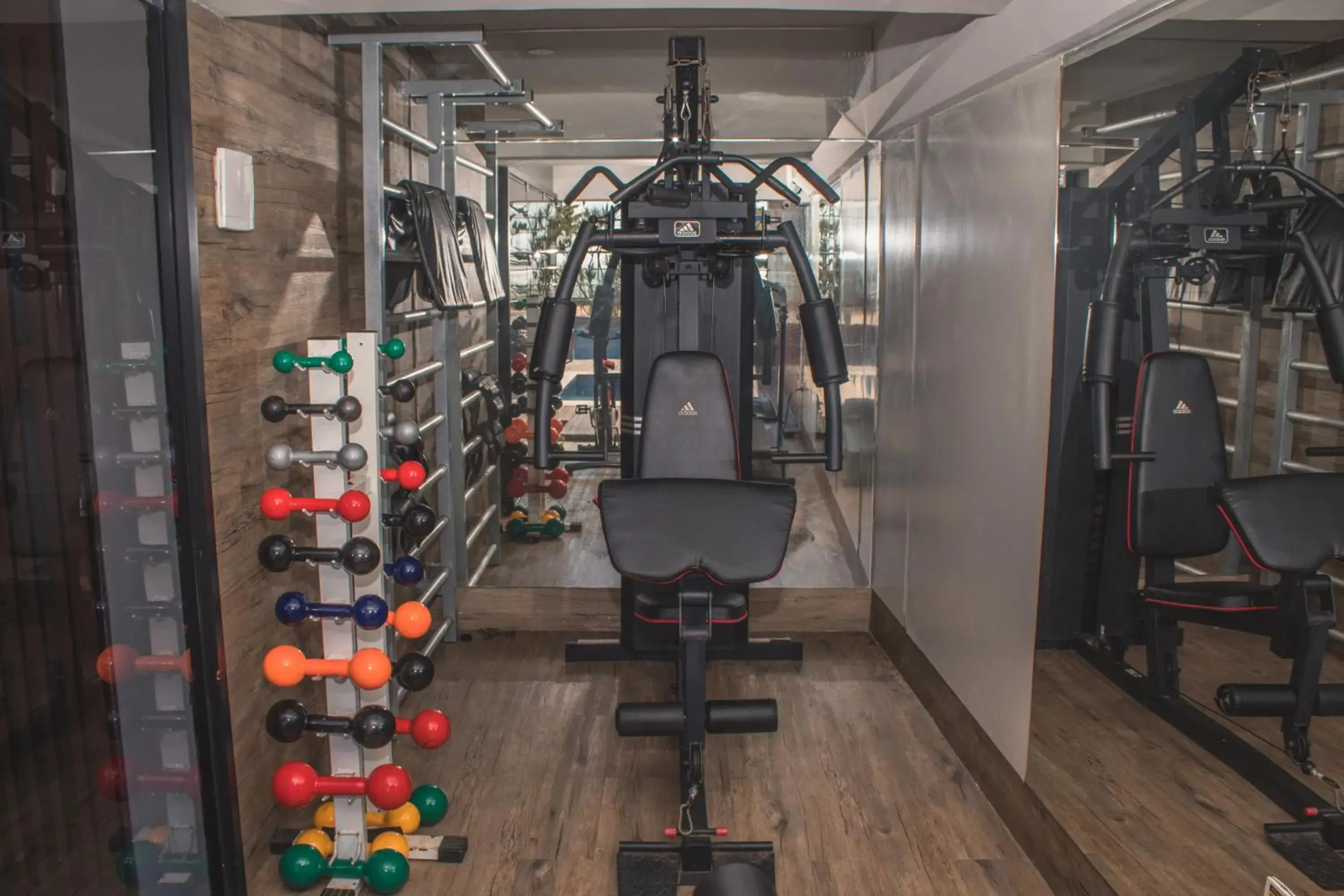 Fitness centre/facilities in Pajuçara Praia Hotel Fitness centre/facilities in Pajuçara Praia Hotel