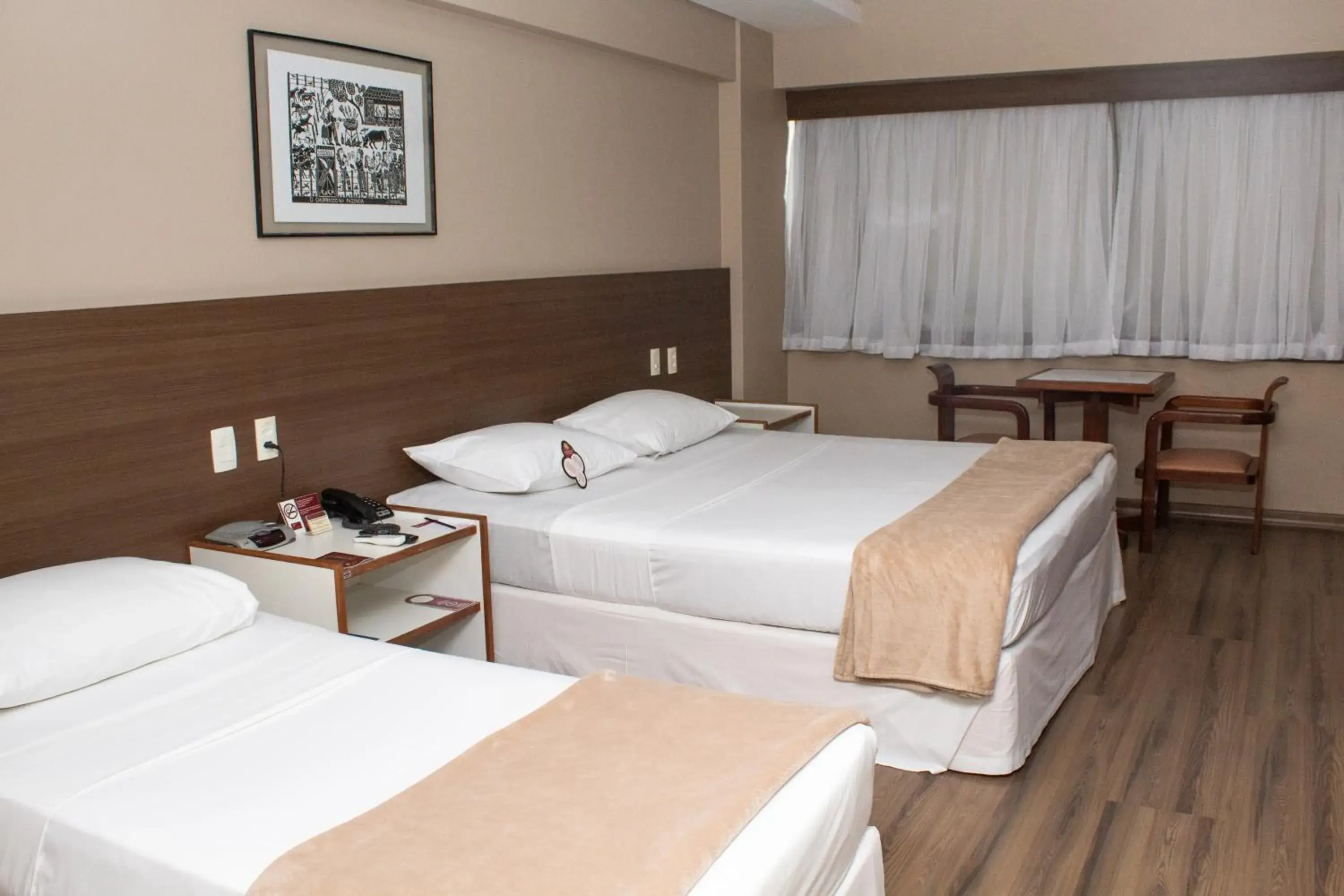 Bedroom, Bed in Pajuçara Praia Hotel Bedroom, Bed in Pajuçara Praia Hotel