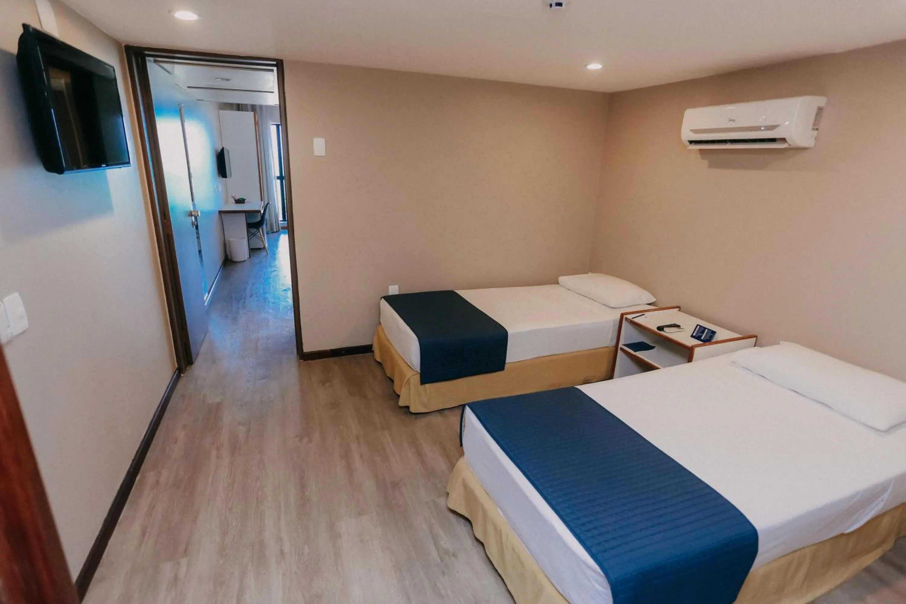 Bedroom, Bed in Pajuçara Praia Hotel