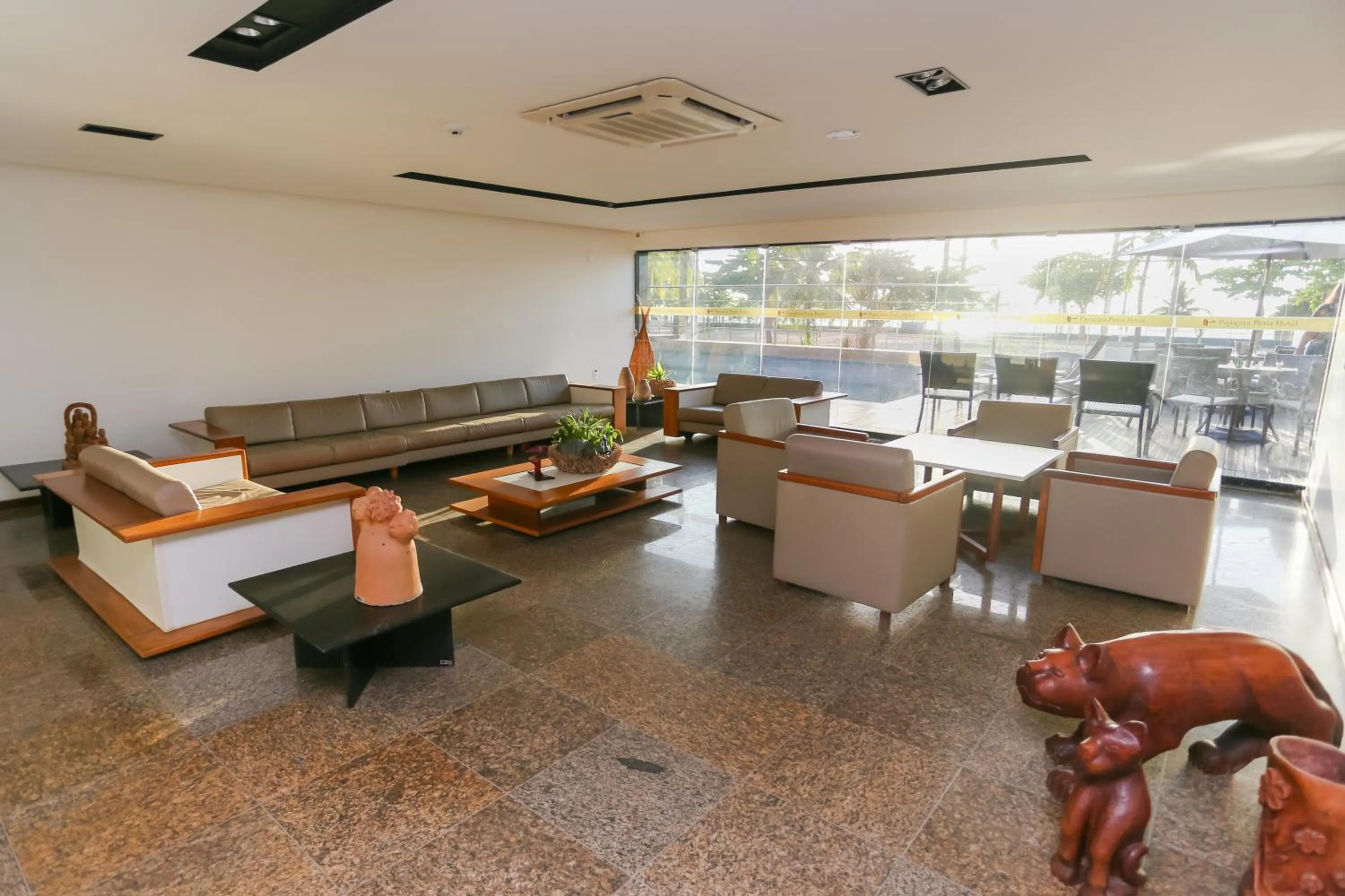 Lobby or reception in Pajuçara Praia Hotel