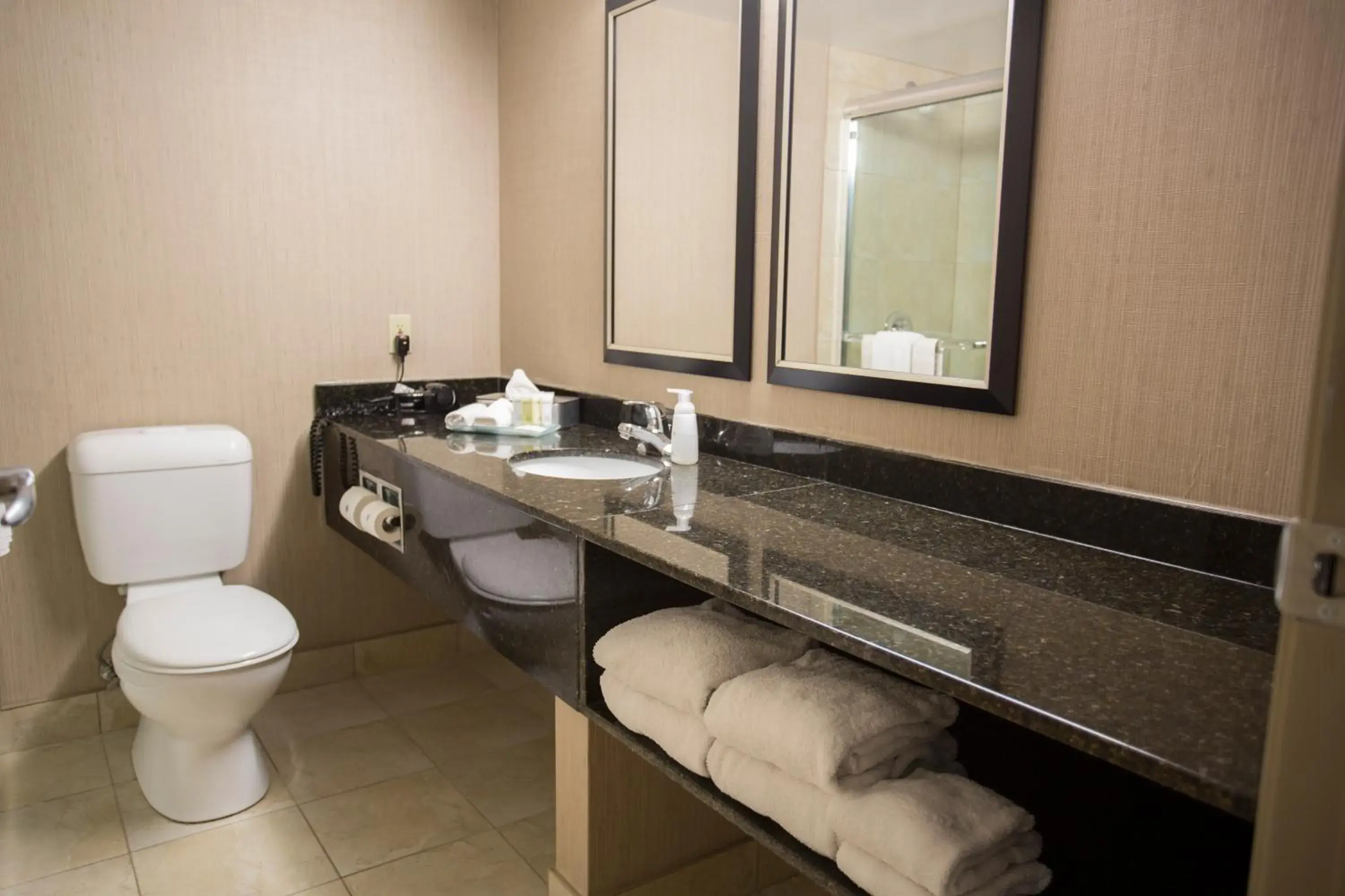 Bathroom in Superior Inn Hotel and Conference Centre Thunder Bay Bathroom in Superior Inn Hotel and Conference Centre Thunder Bay