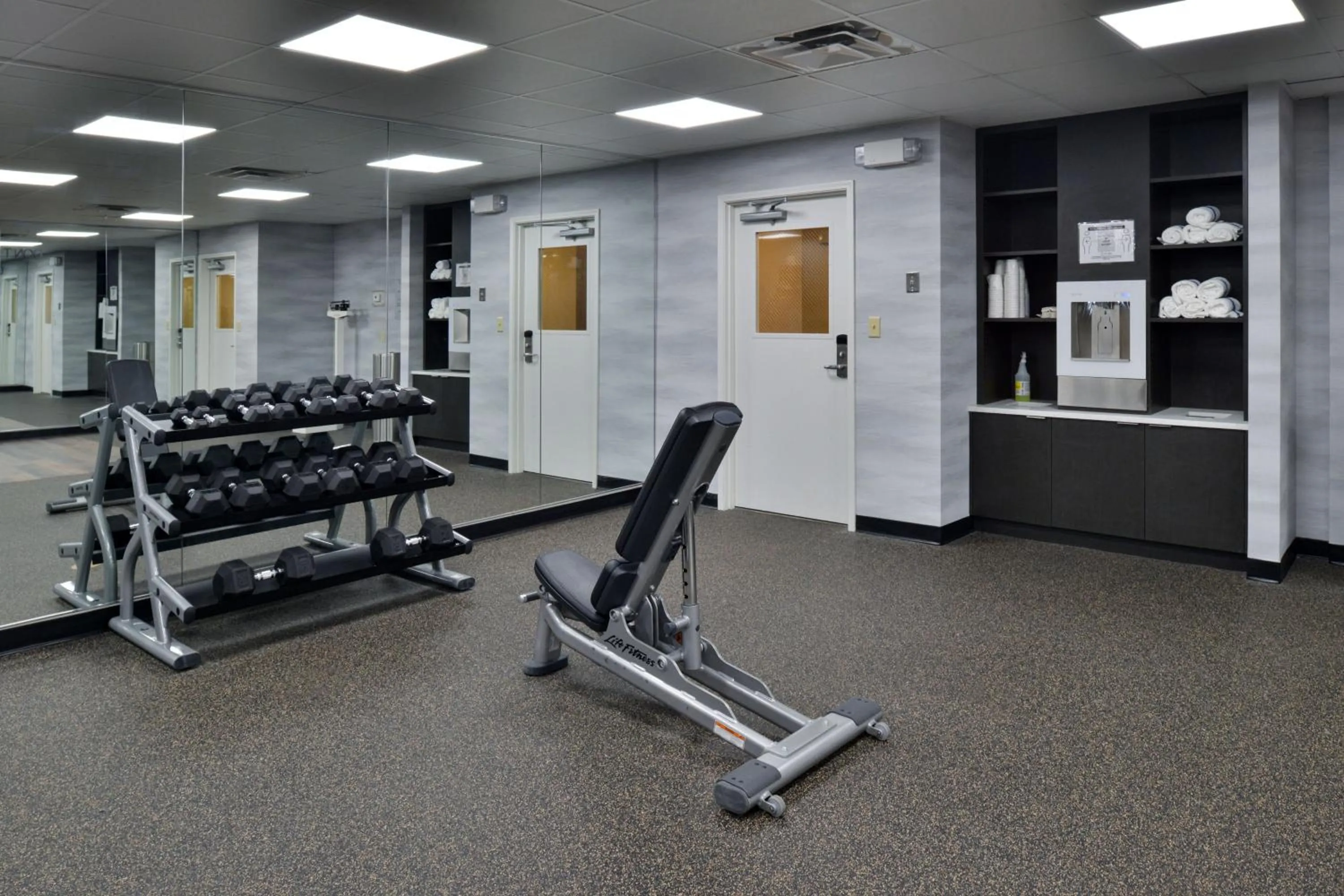 Fitness centre/facilities in Fairfield Inn & Suites Goshen Middletown