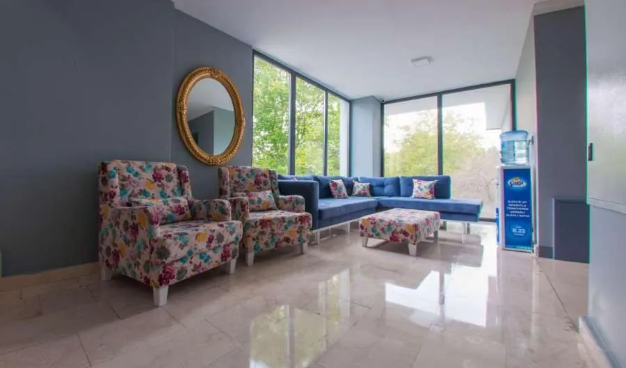 Seating area in Room Room Motel