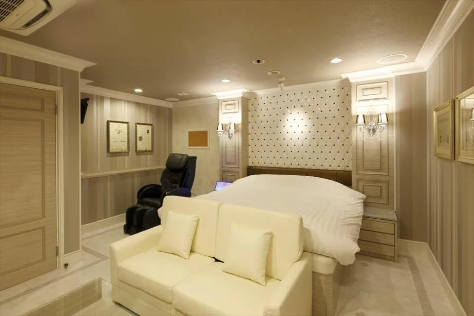 Bed in Hotel Waltz Okazaki (Adult Only)