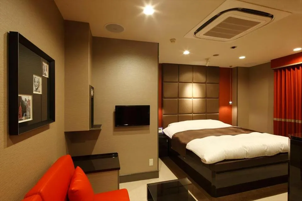 Bed in Hotel Waltz Okazaki (Adult Only)