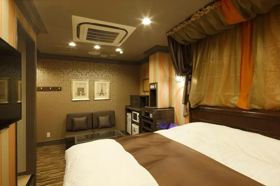 Bed in Hotel Waltz Okazaki (Adult Only)