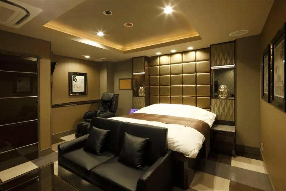 Bed in Hotel Waltz Okazaki (Adult Only)