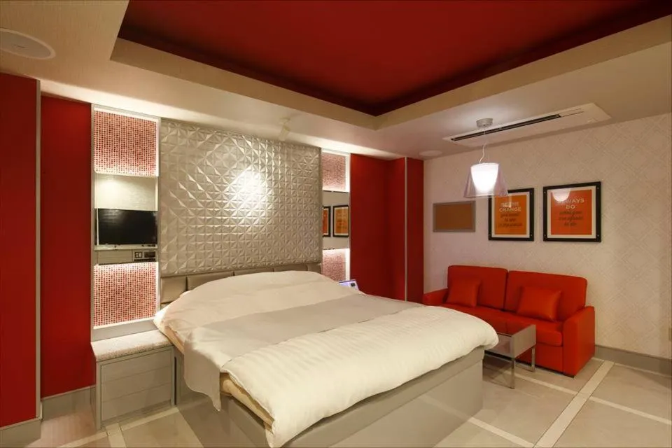 Bed in Hotel Waltz Okazaki (Adult Only)