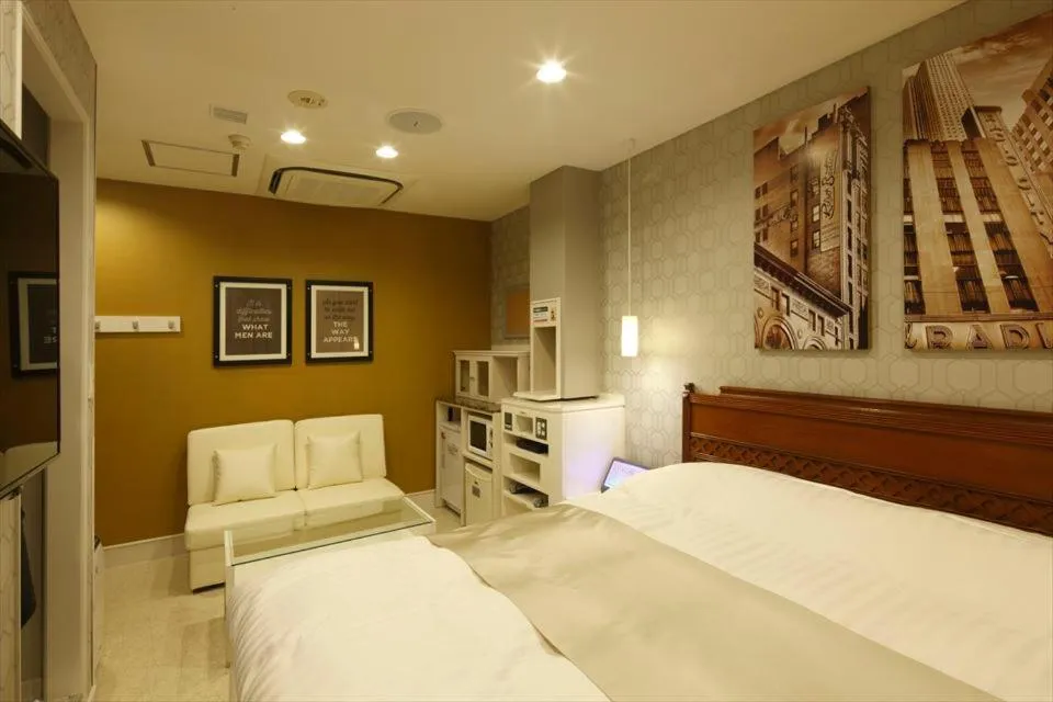 Bed in Hotel Waltz Okazaki (Adult Only)