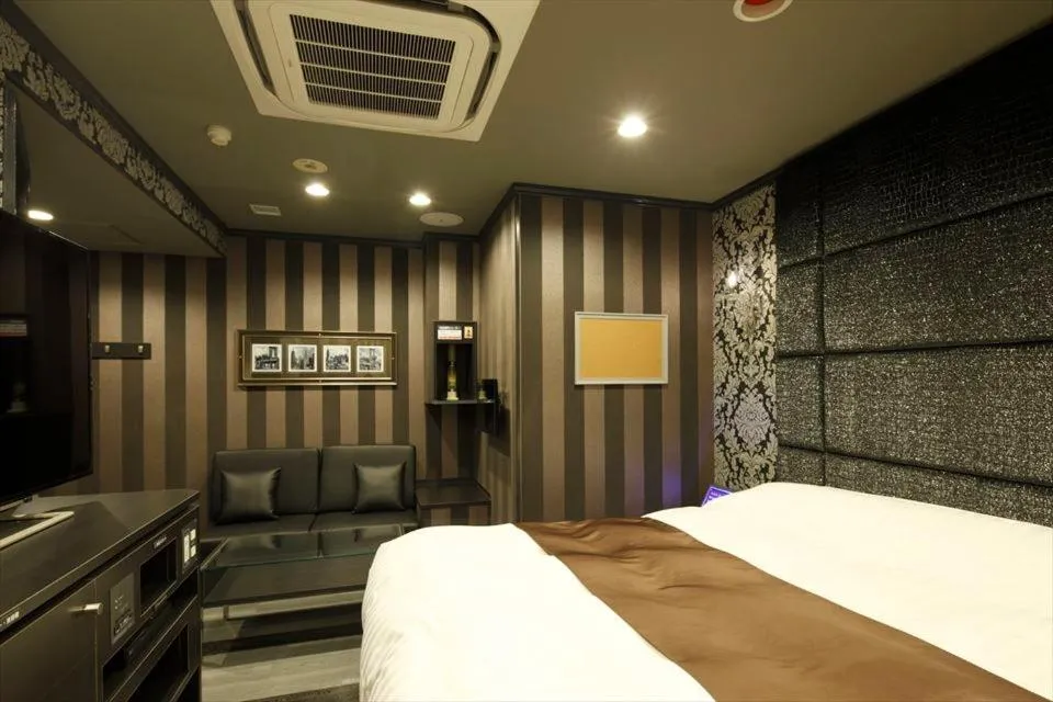 Bed in Hotel Waltz Okazaki (Adult Only)