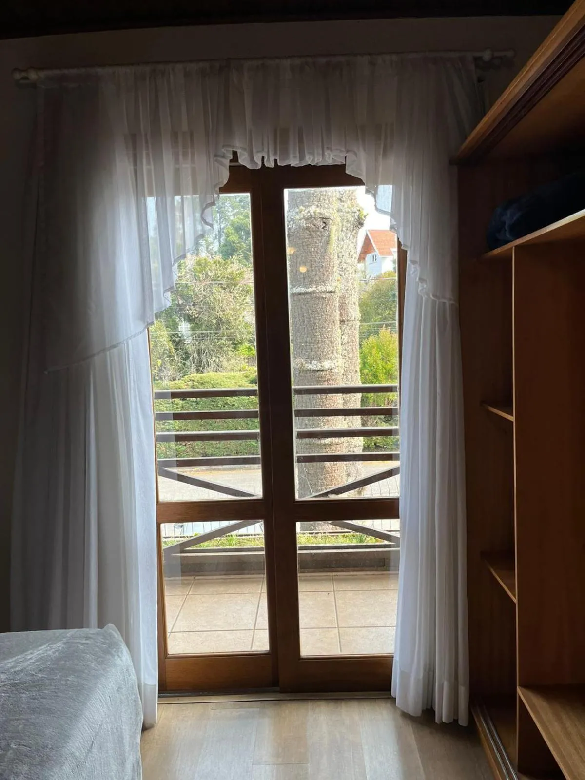 Bed in Pousada Condado Brasileiro