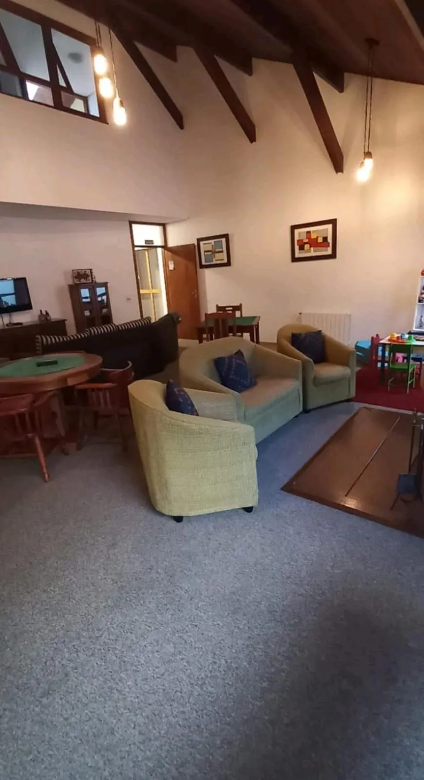 Living room in Pousada Condado Brasileiro