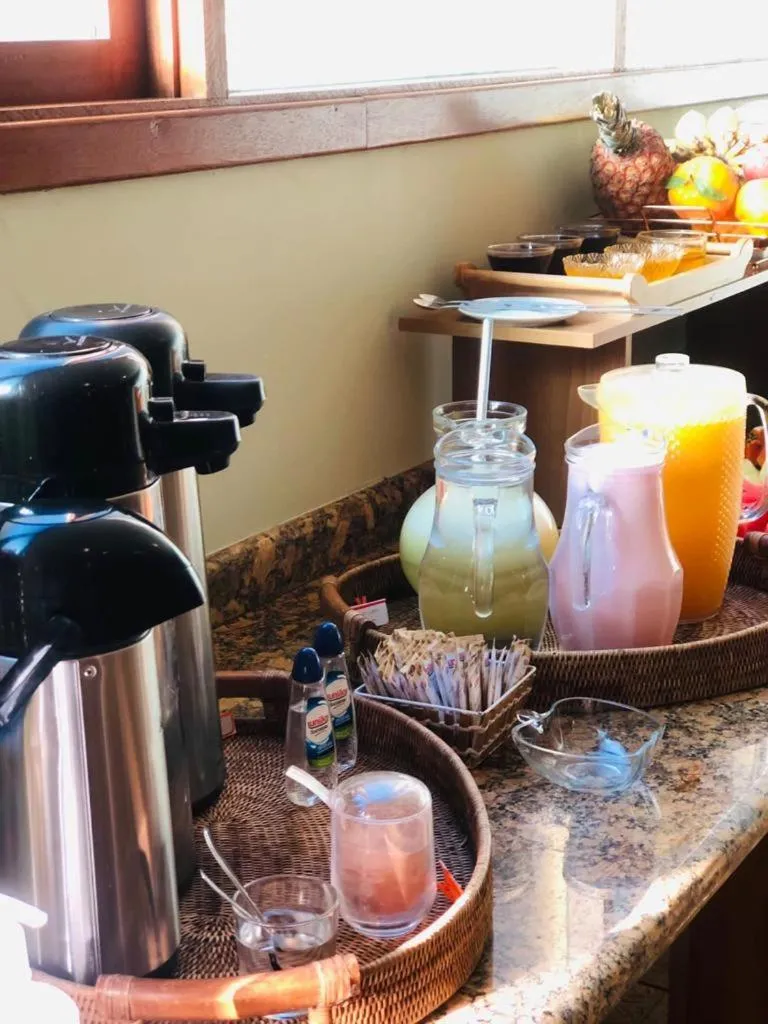 Food and drinks in Pousada Condado Brasileiro