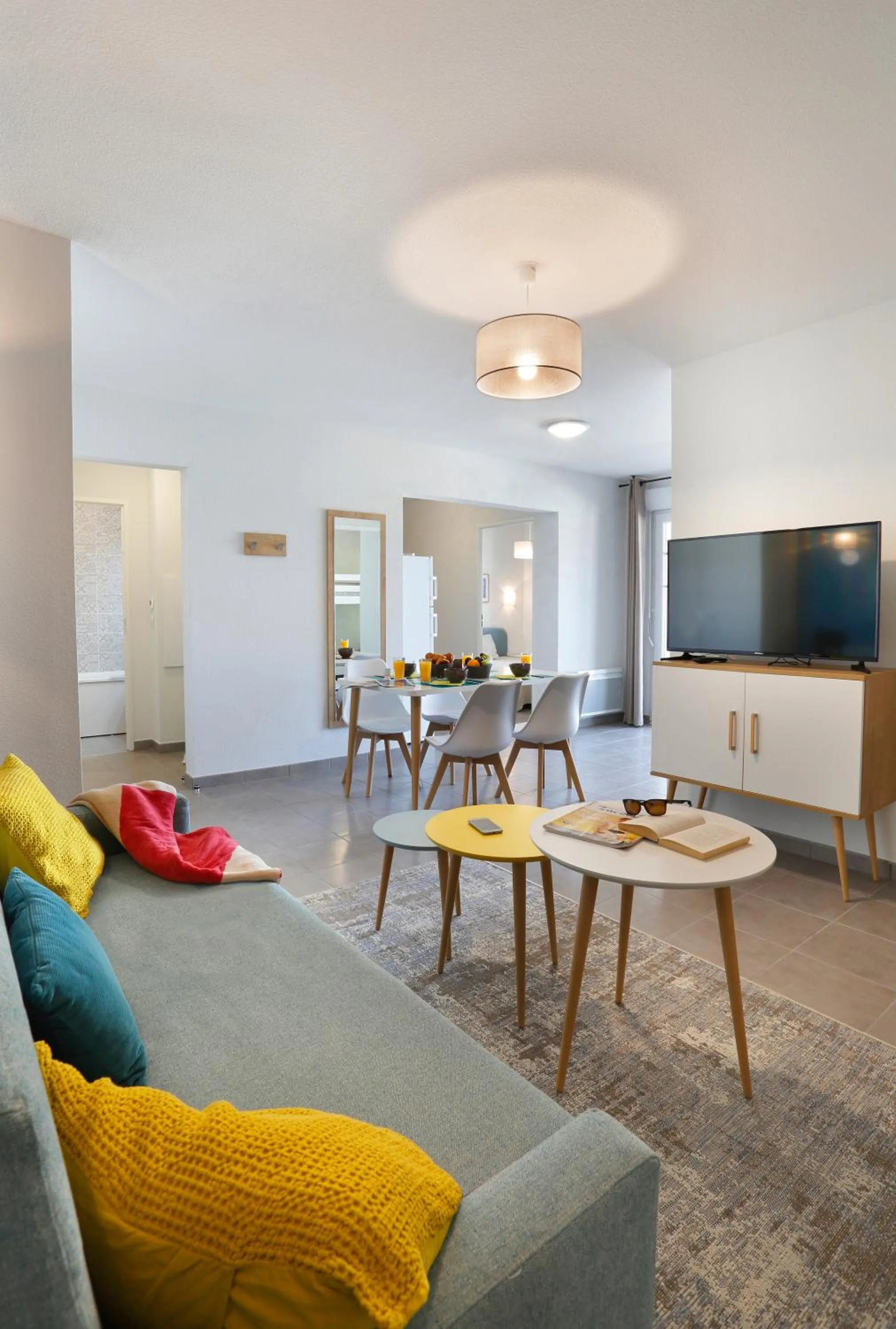 Living room in Résidence Néméa Le Marché de la Plage