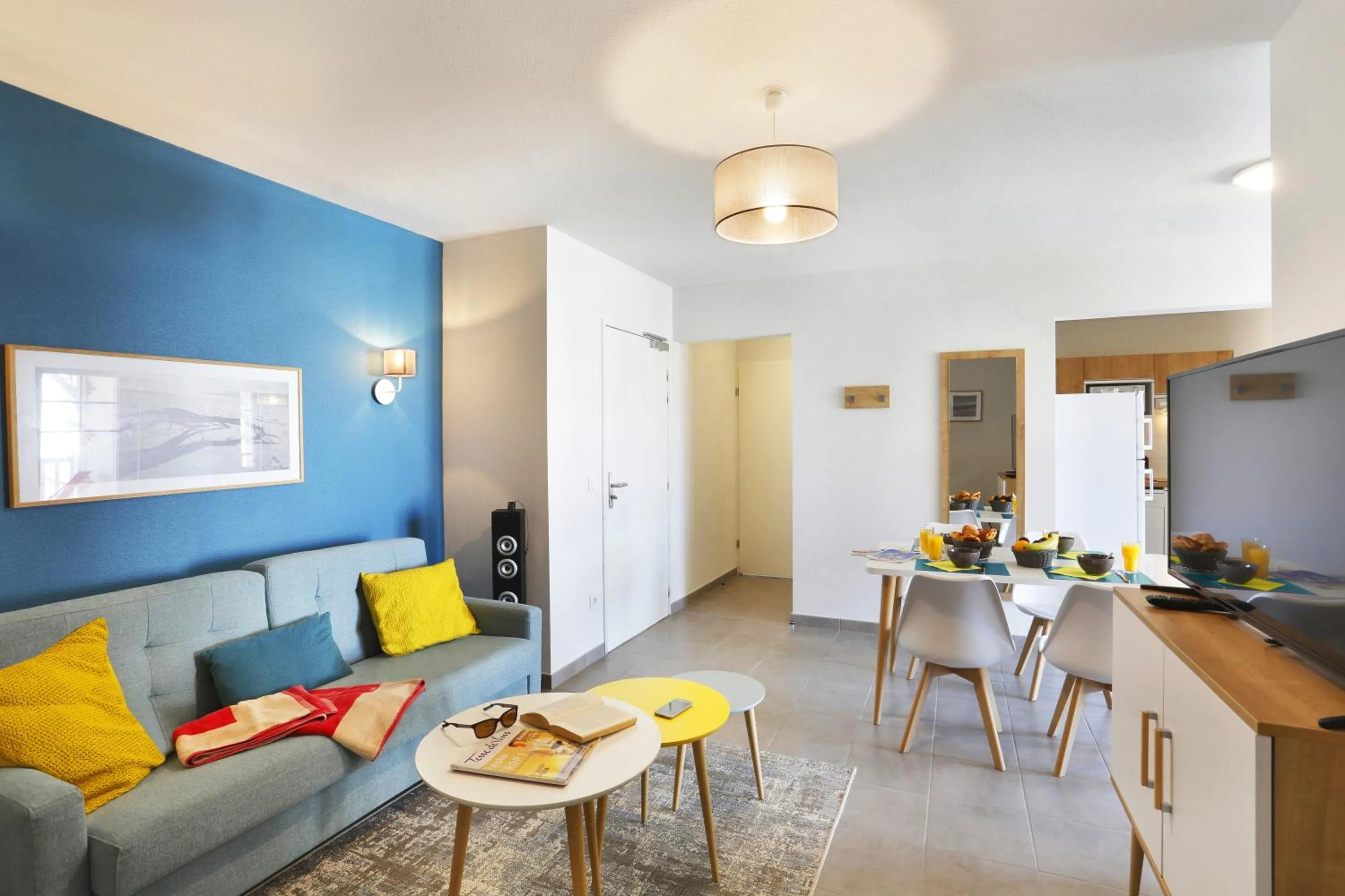 Living room in Résidence Néméa Le Marché de la Plage