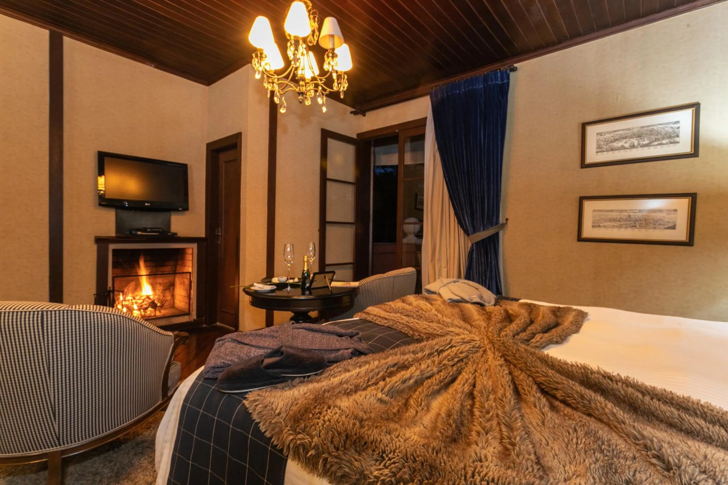 Balcony/Terrace, Bed in Villa Casato Residenza Boutique