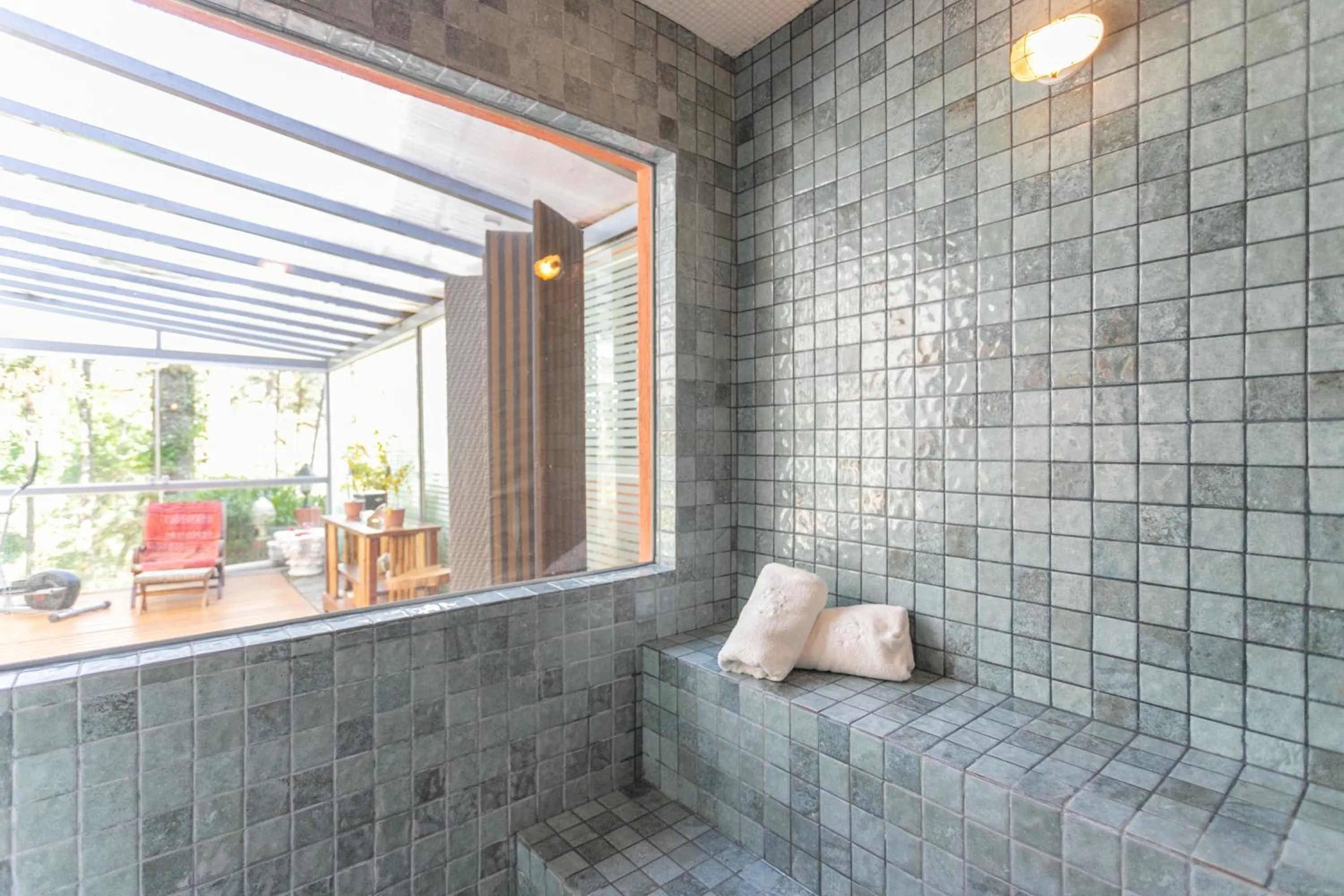 Steam room in Villa Casato Residenza Boutique