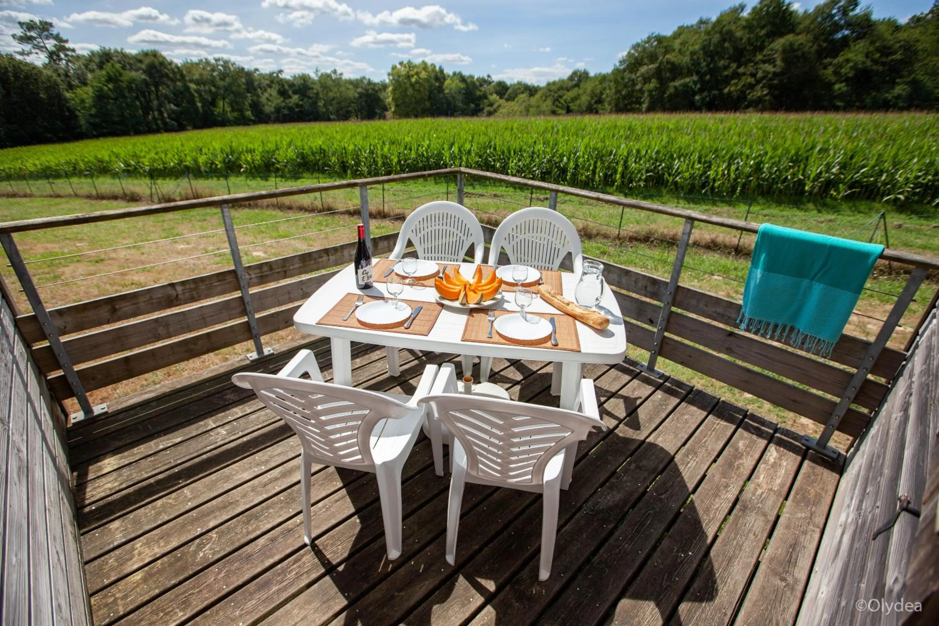 Balcony/Terrace in Olydea la Chalosse - Cassen