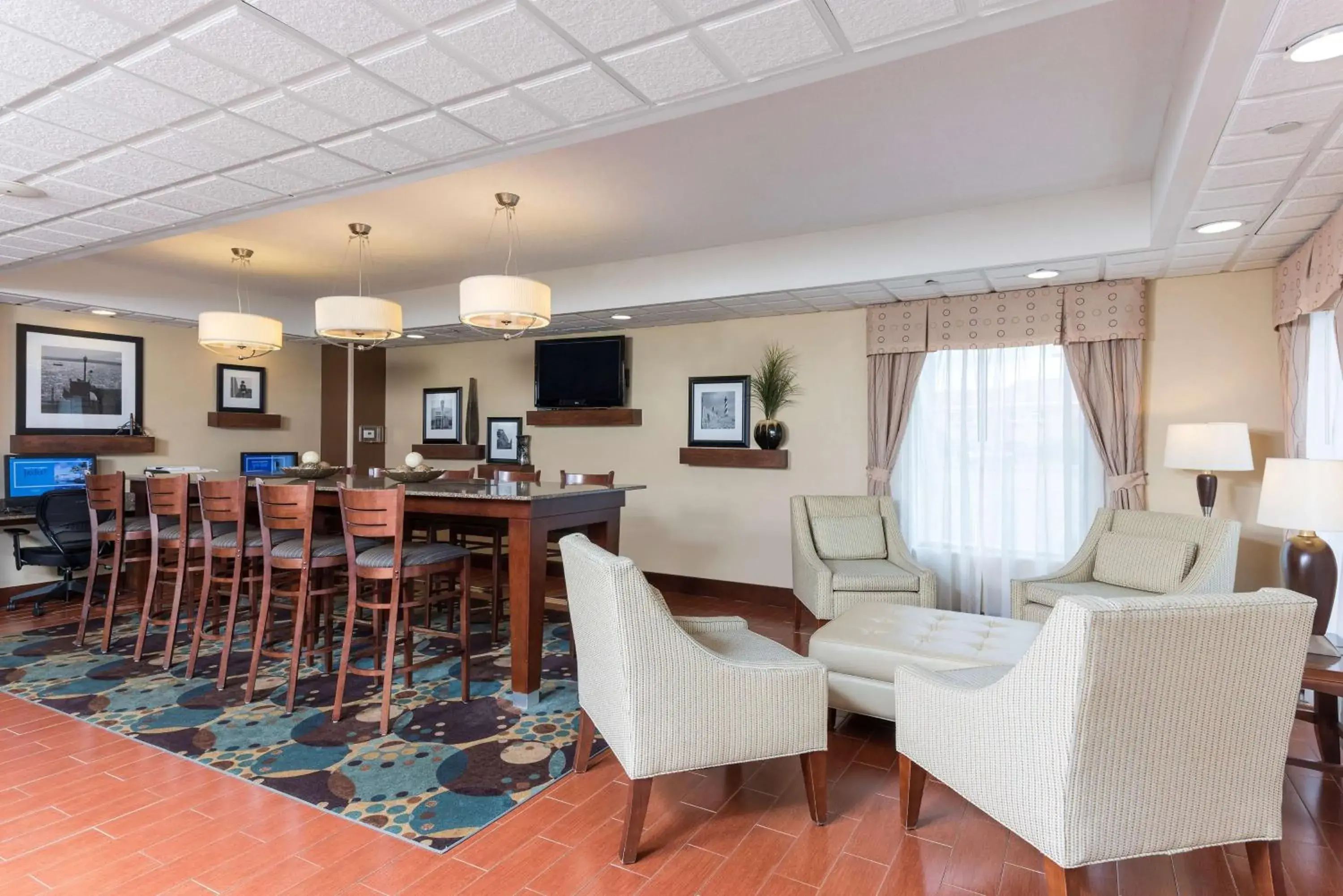 Lobby or reception in Hampton Inn Port Huron Lobby or reception in Hampton Inn Port Huron