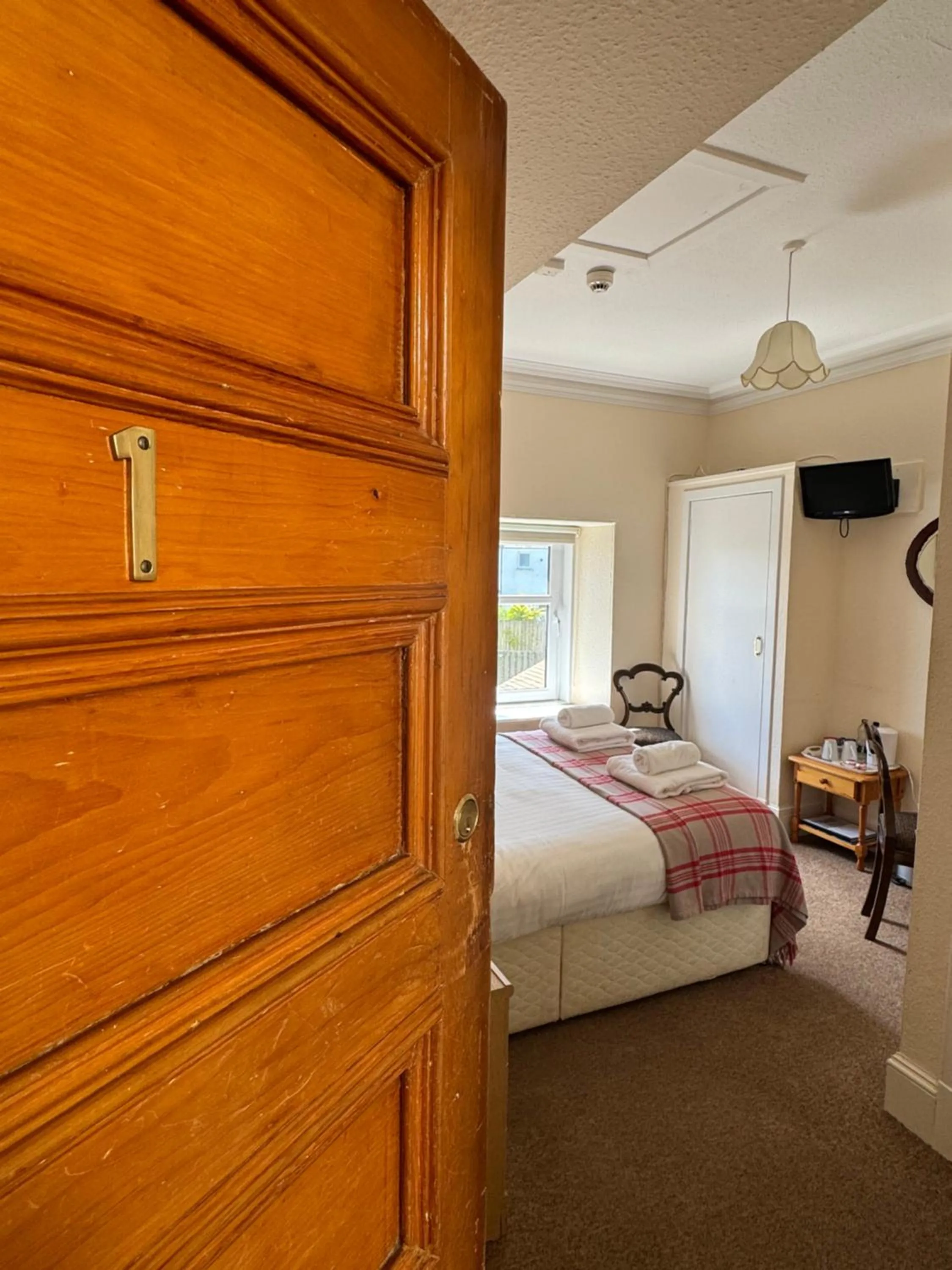 Photo of the whole room, Bed in St Olaf Golf Hotel