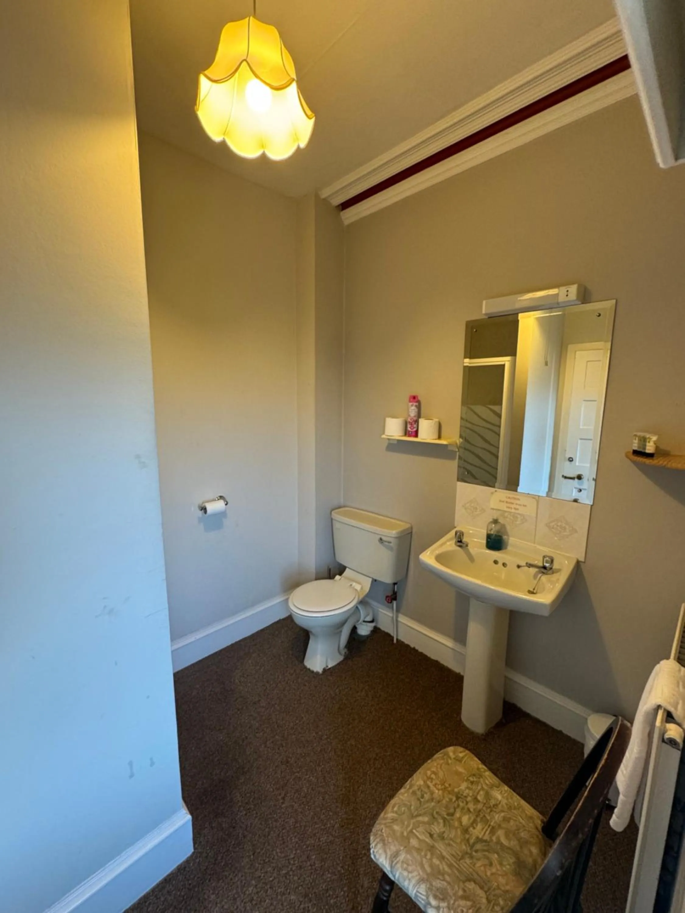 Toilet in St Olaf Golf Hotel